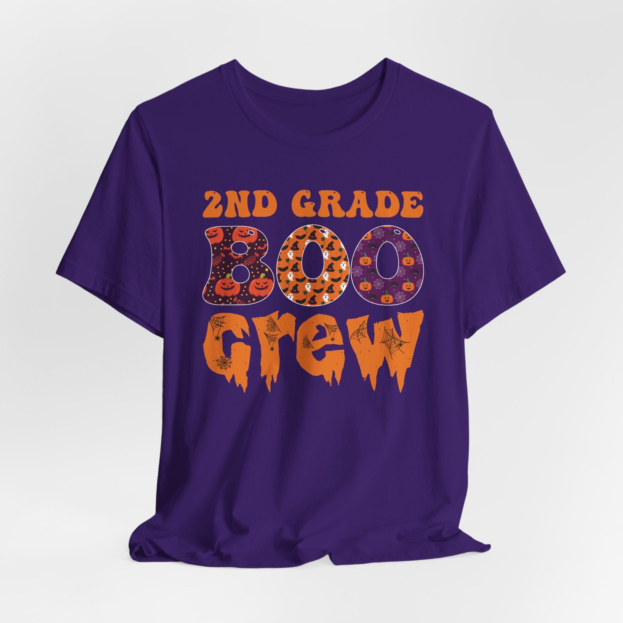2nd Grade Boo Crew Tee — Halloween Classroom Shirt