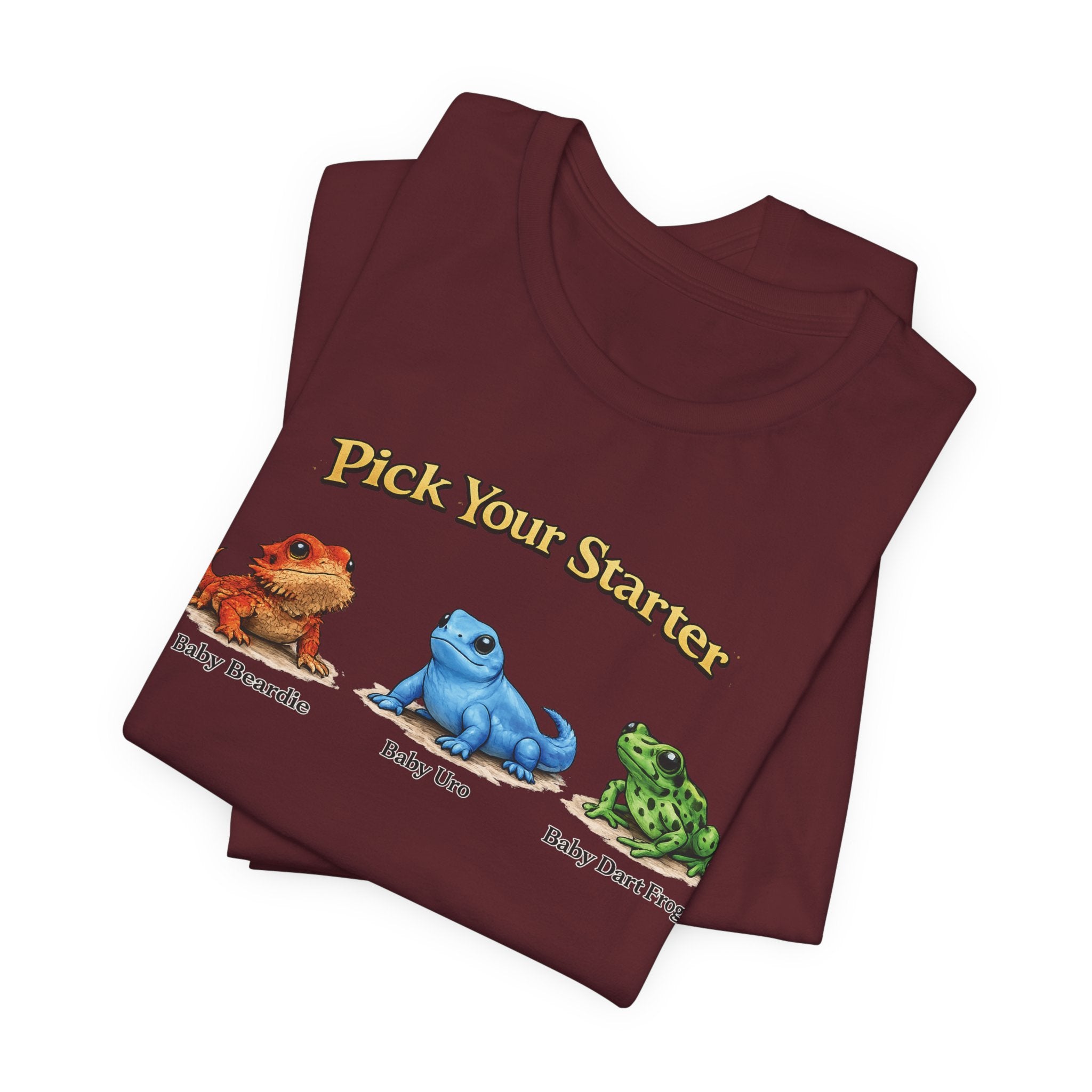 Pick Your Starter Baby Dragon Baby Lion Baby Deer Frog T-Shirt | Cute Creature Tee