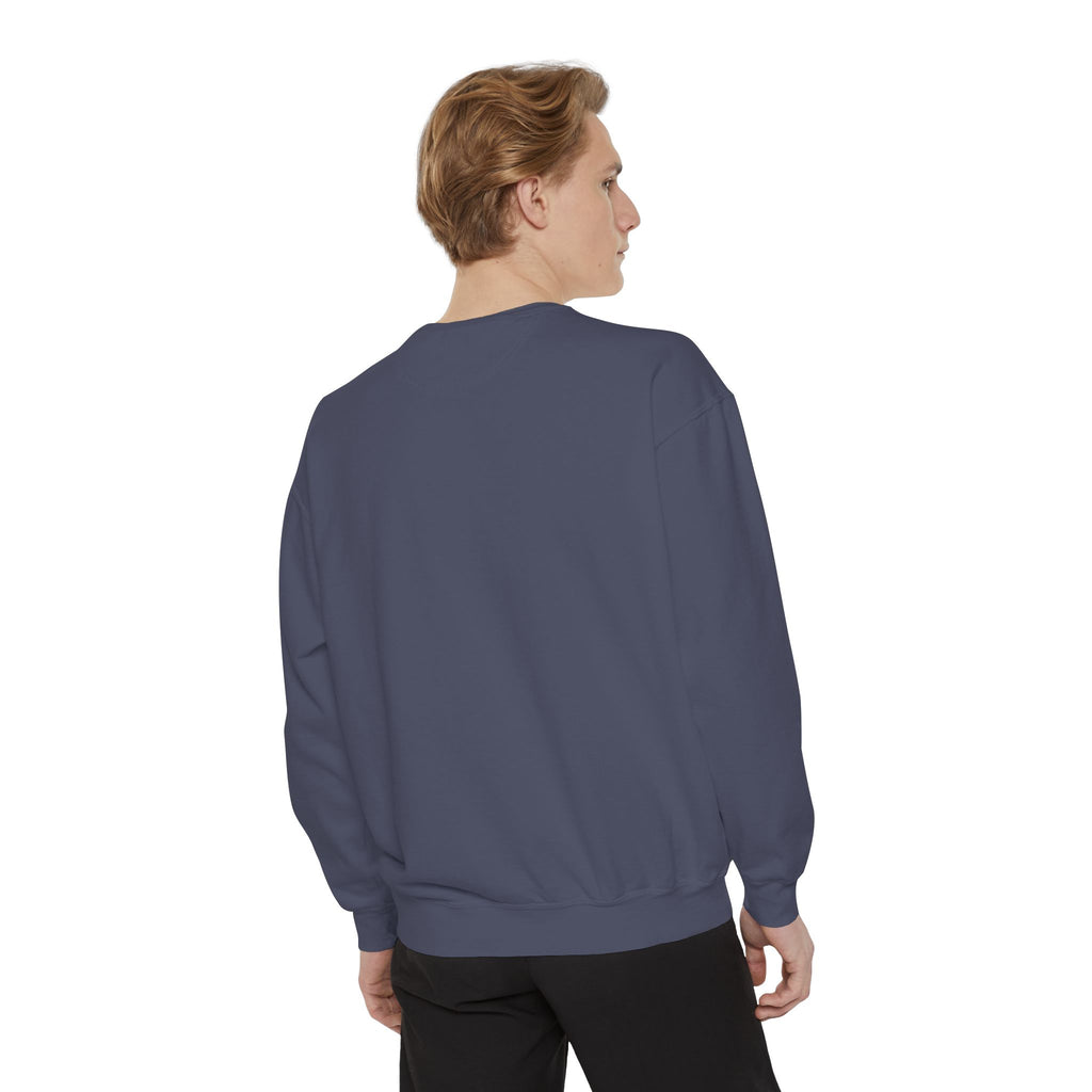 Crab Sweatshirt — "A Little Crabby" Garment-Dyed Crewneck