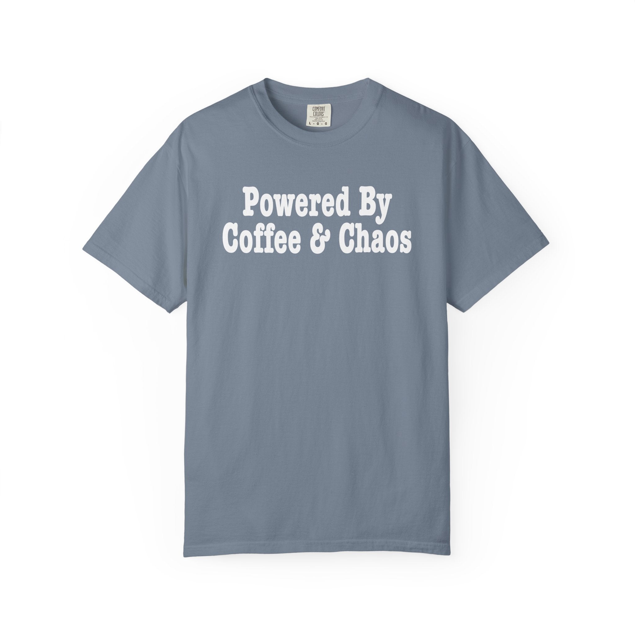 Powered By Coffee & Chaos T-Shirt
