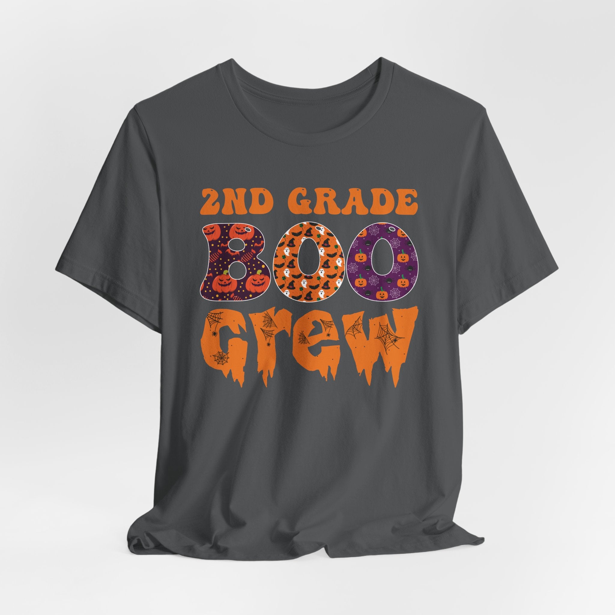 2nd Grade Boo Crew Tee — Halloween Classroom Shirt