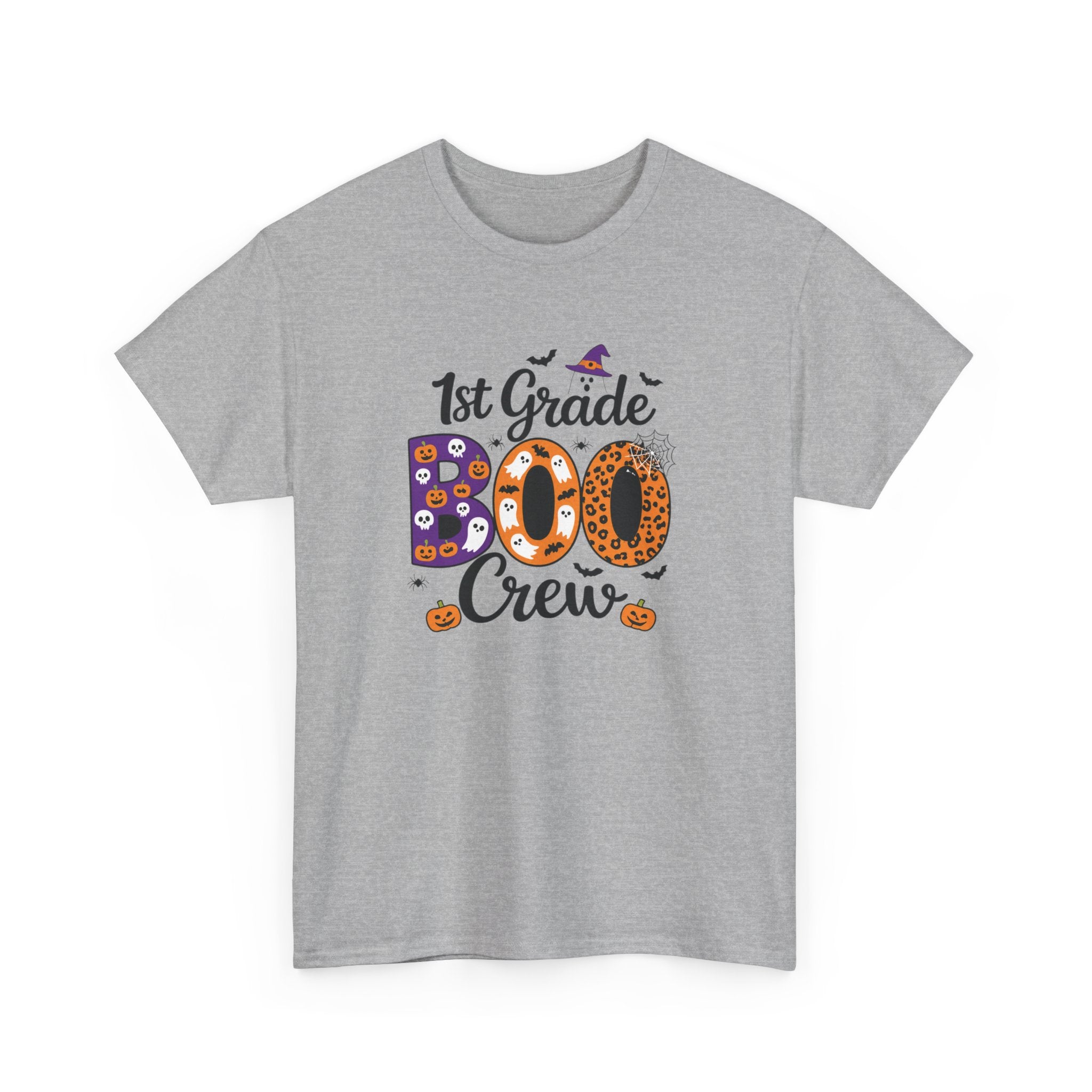 1st Grade Boo Crew T-Shirt — Halloween Classroom Tee