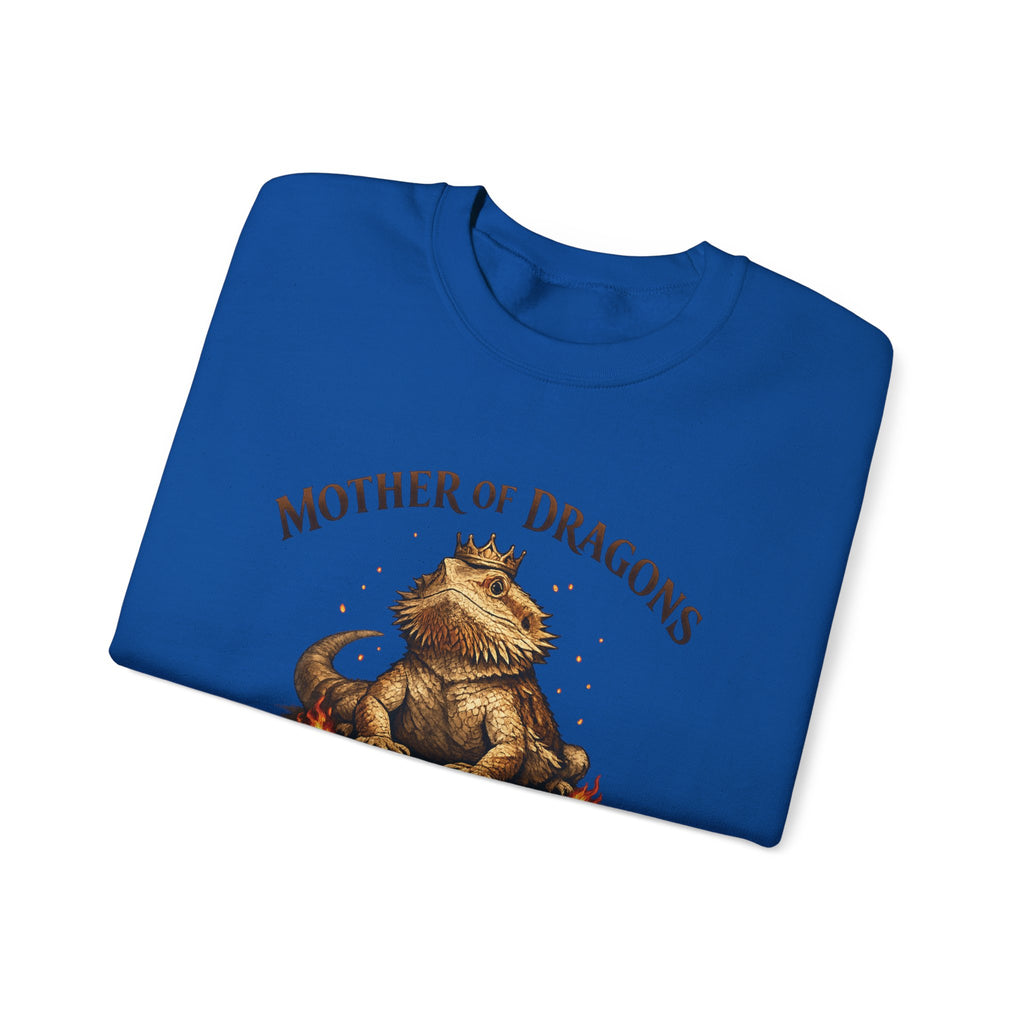 Mother of Dragons Crewneck Sweatshirt | Cute Dragon Illustration