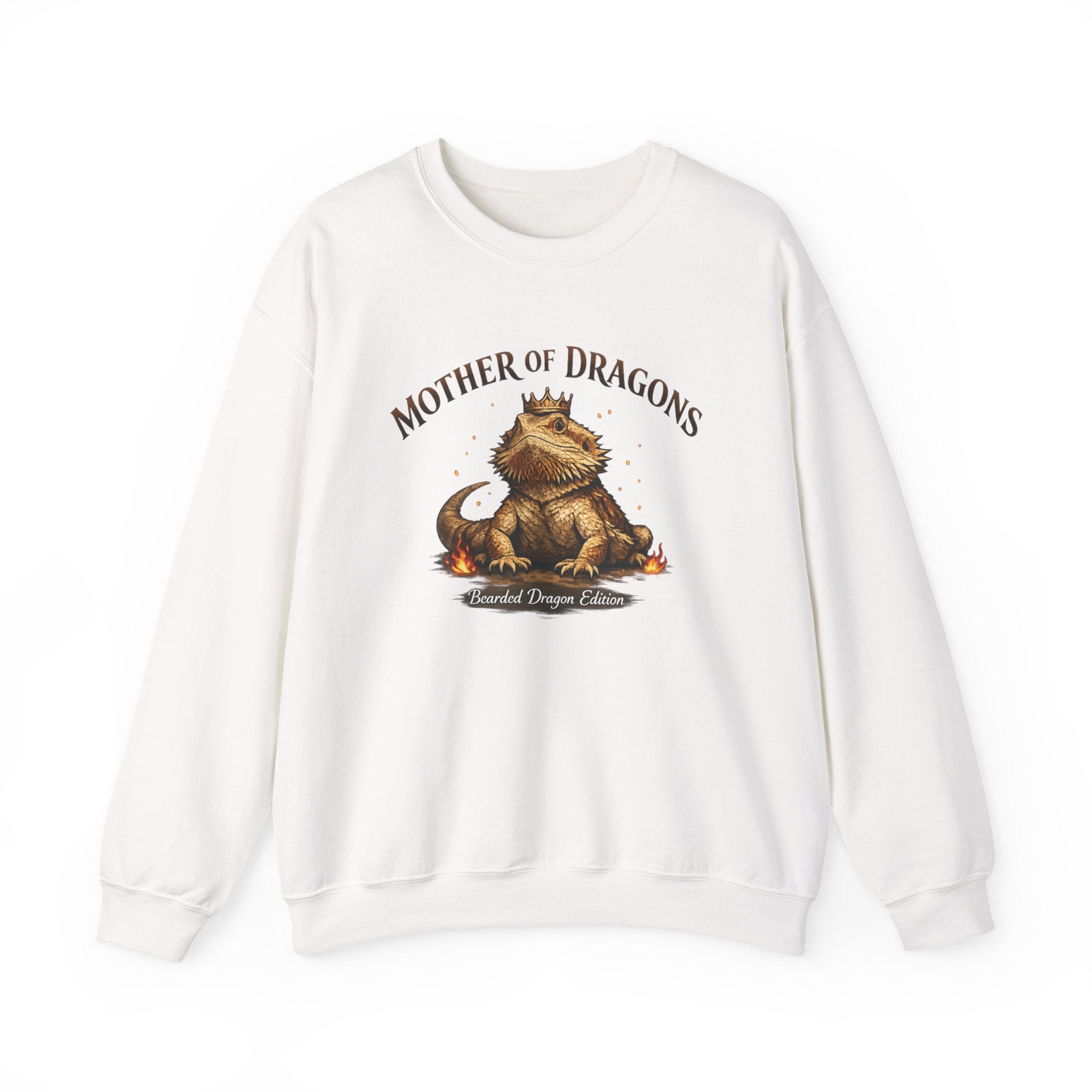 Mother of Dragons Crewneck Sweatshirt | Cute Dragon Illustration