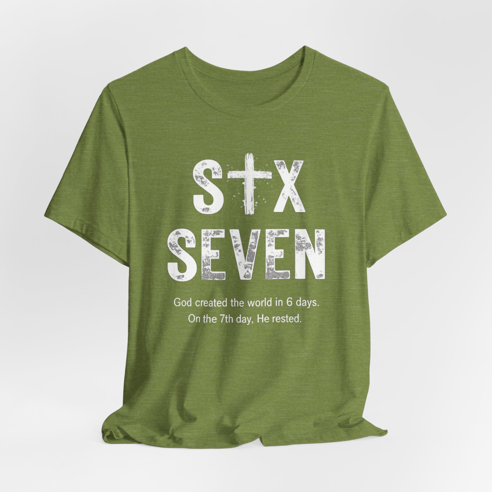 Six Seven Christian Tee — 'SIX SEVEN' Faith-Based Short Sleeve Shirt