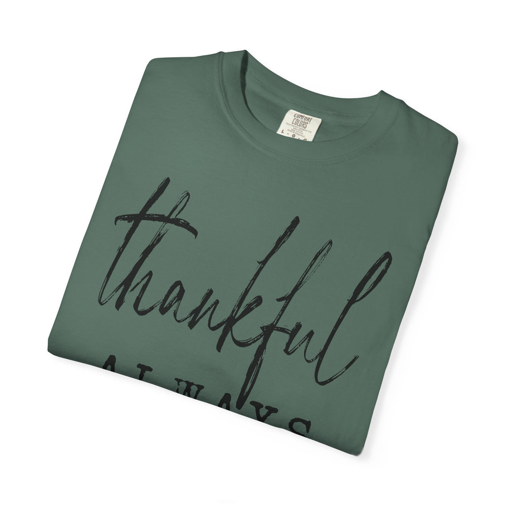 Grateful Spirit T-Shirt - Casual Unisex Wear for Thanksgiving, Everyday Comfort, Inspirational Apparel, Cozy Fashion
