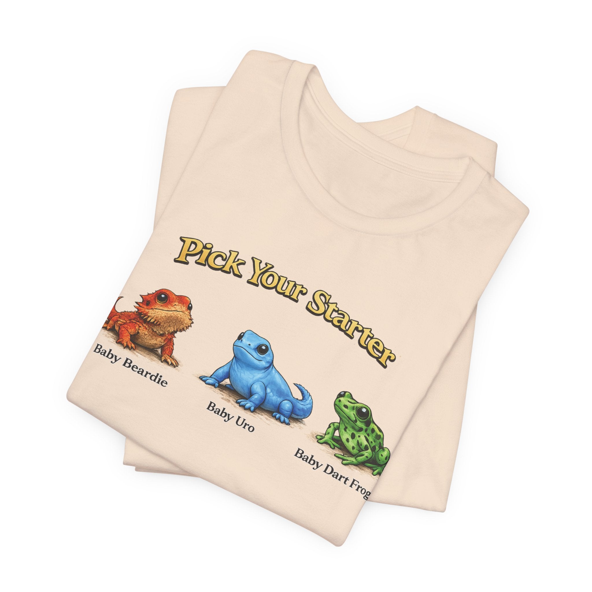 Pick Your Starter Baby Dragon Baby Lion Baby Deer Frog T-Shirt | Cute Creature Tee