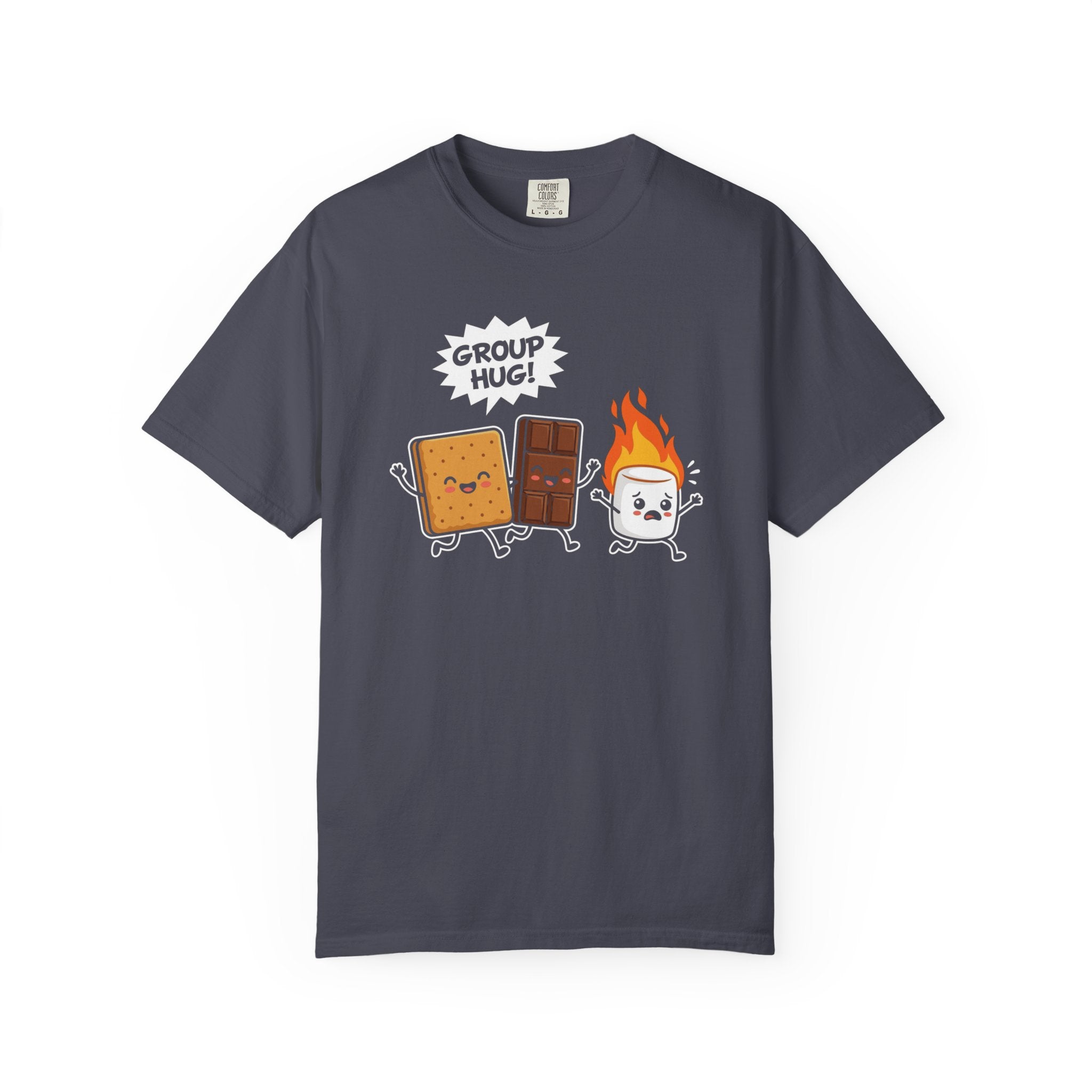S'mores Group Hug T-Shirt — Cute Campfire Marshmallow, Chocolate & Graham Tee