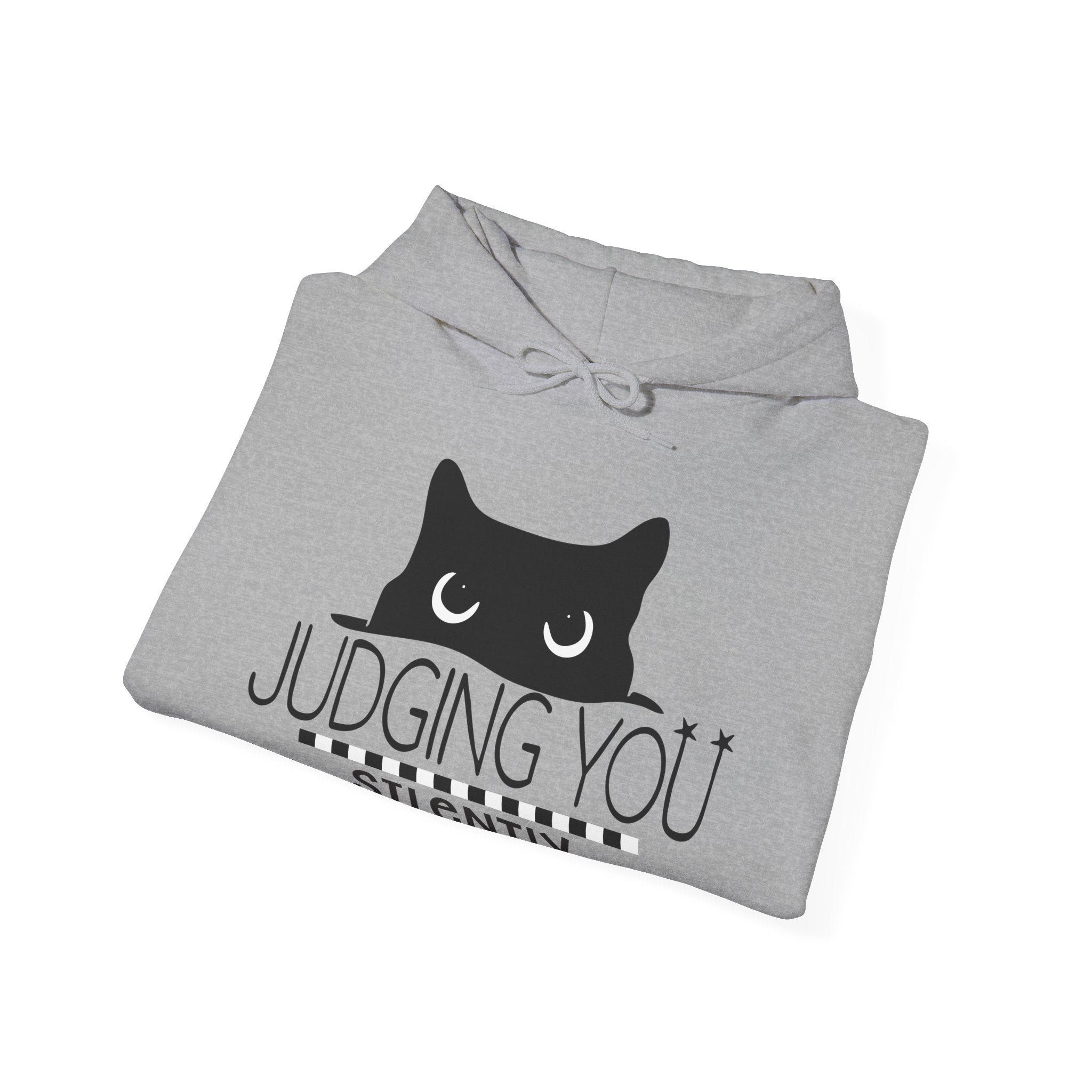 Judging You Silently cat hoodie | Hoodie