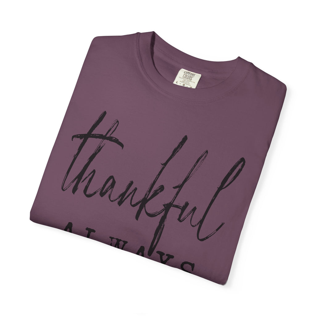 Grateful Spirit T-Shirt - Casual Unisex Wear for Thanksgiving, Everyday Comfort, Inspirational Apparel, Cozy Fashion
