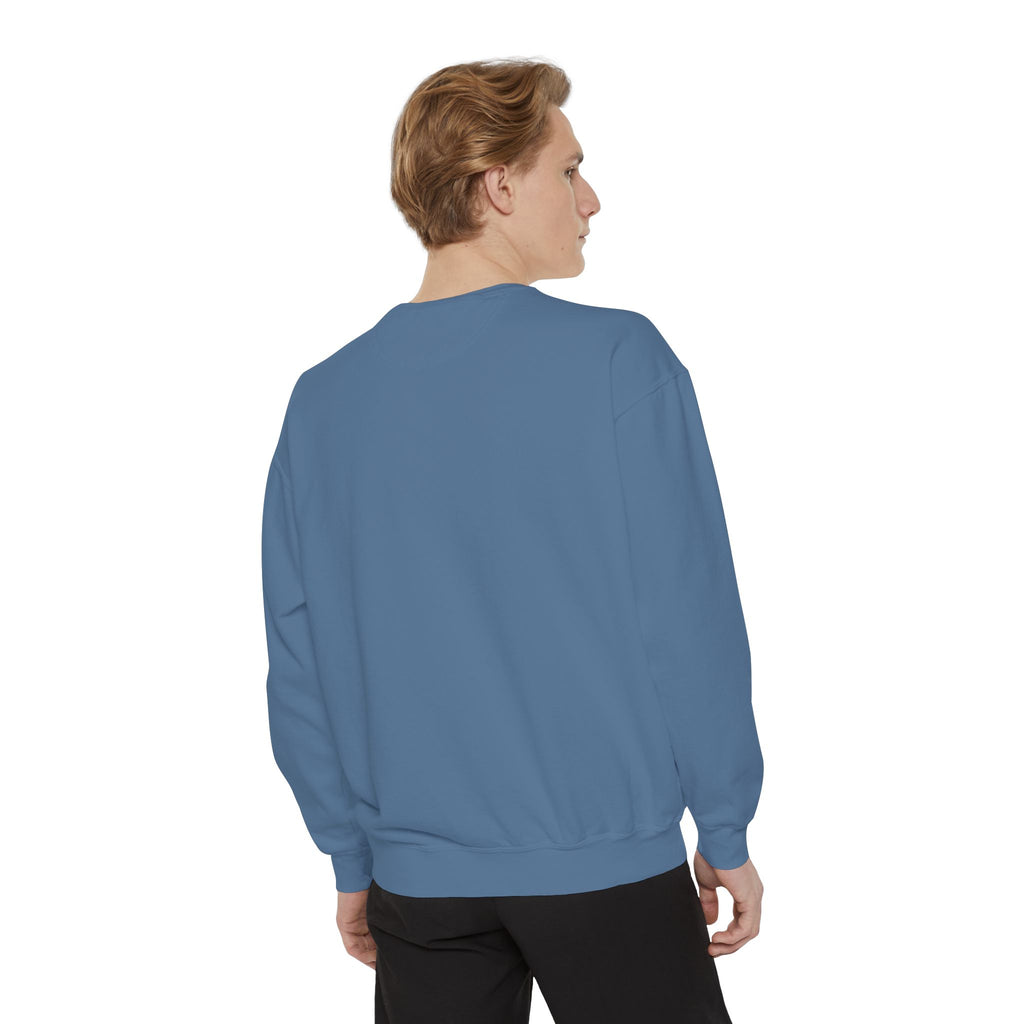 Crab Sweatshirt — "A Little Crabby" Garment-Dyed Crewneck