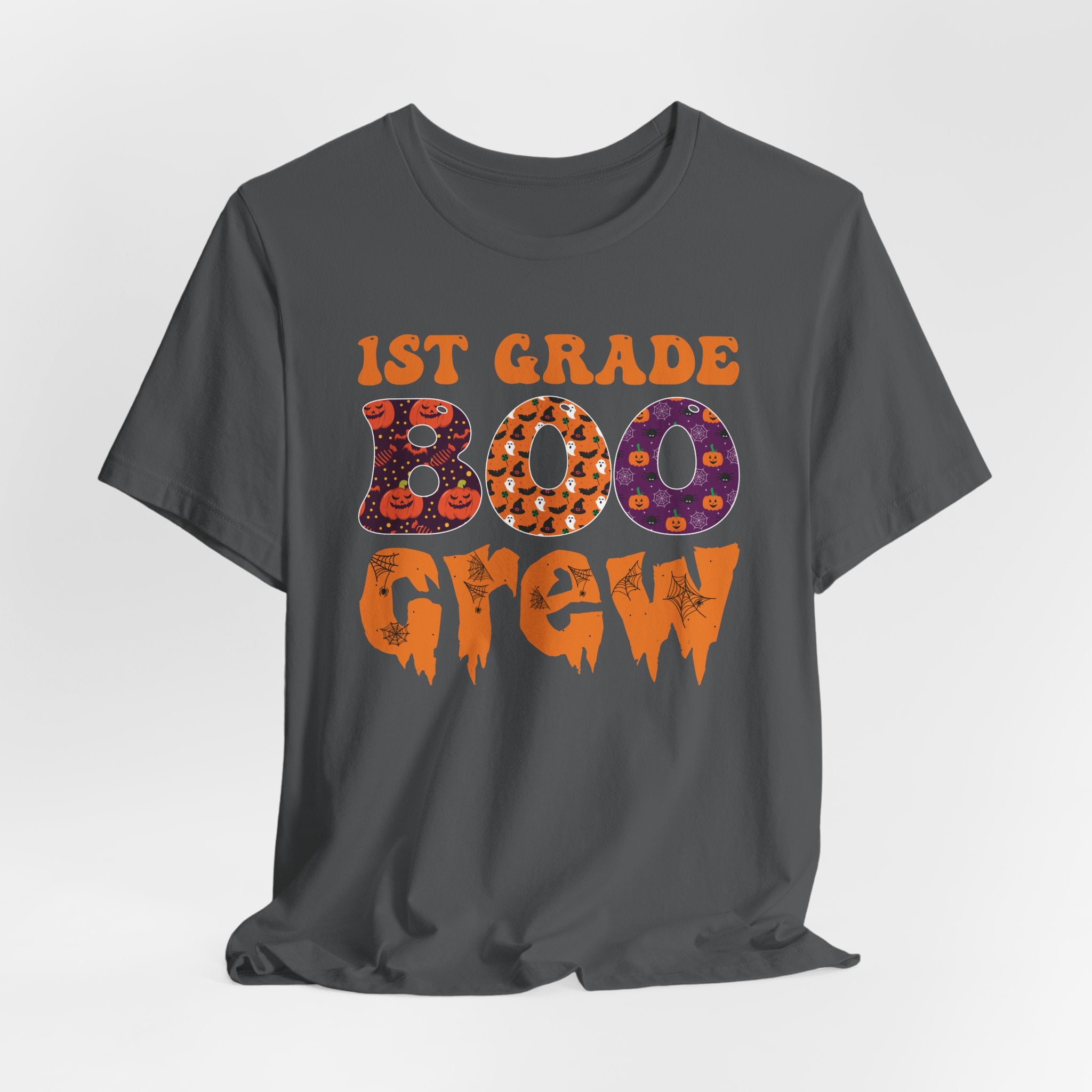 1st Grade Boo Crew Tee — Halloween Classroom Shirt