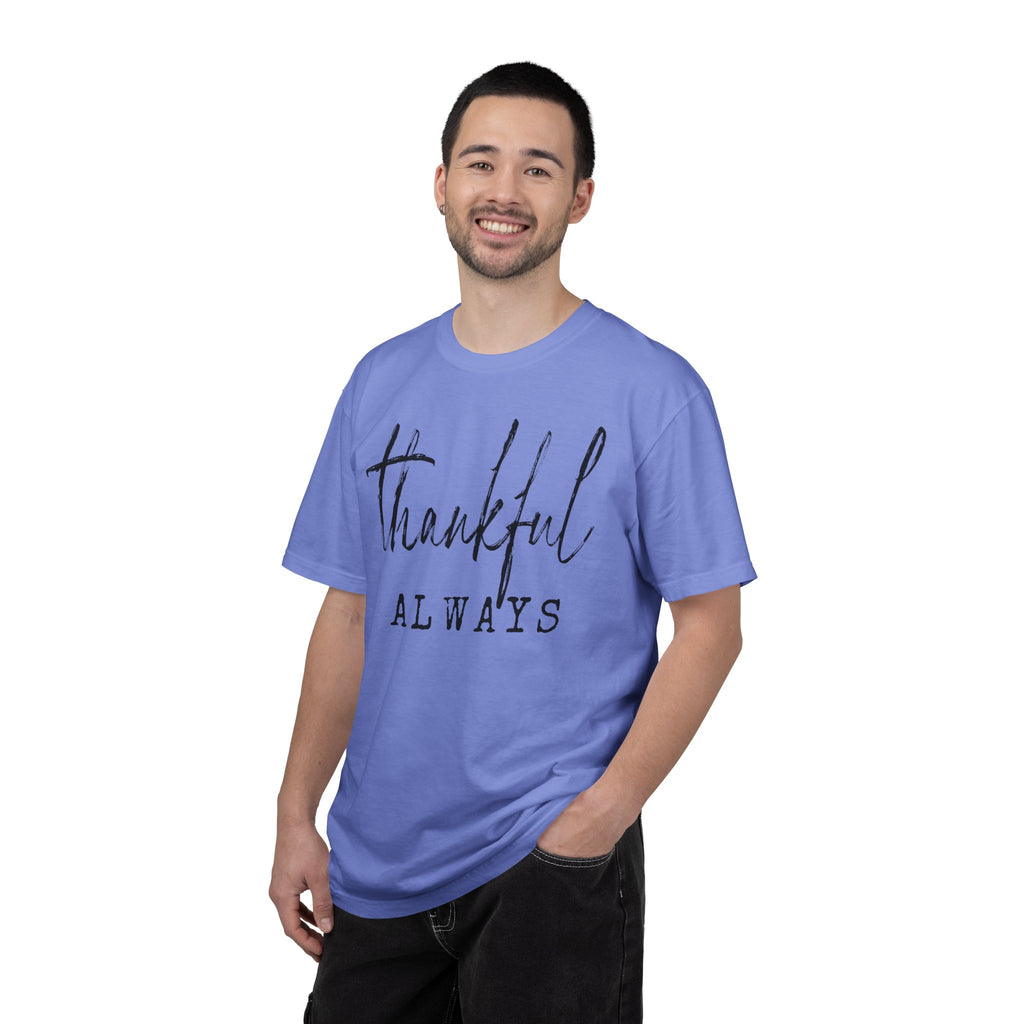 Grateful Spirit T-Shirt - Casual Unisex Wear for Thanksgiving, Everyday Comfort, Inspirational Apparel, Cozy Fashion