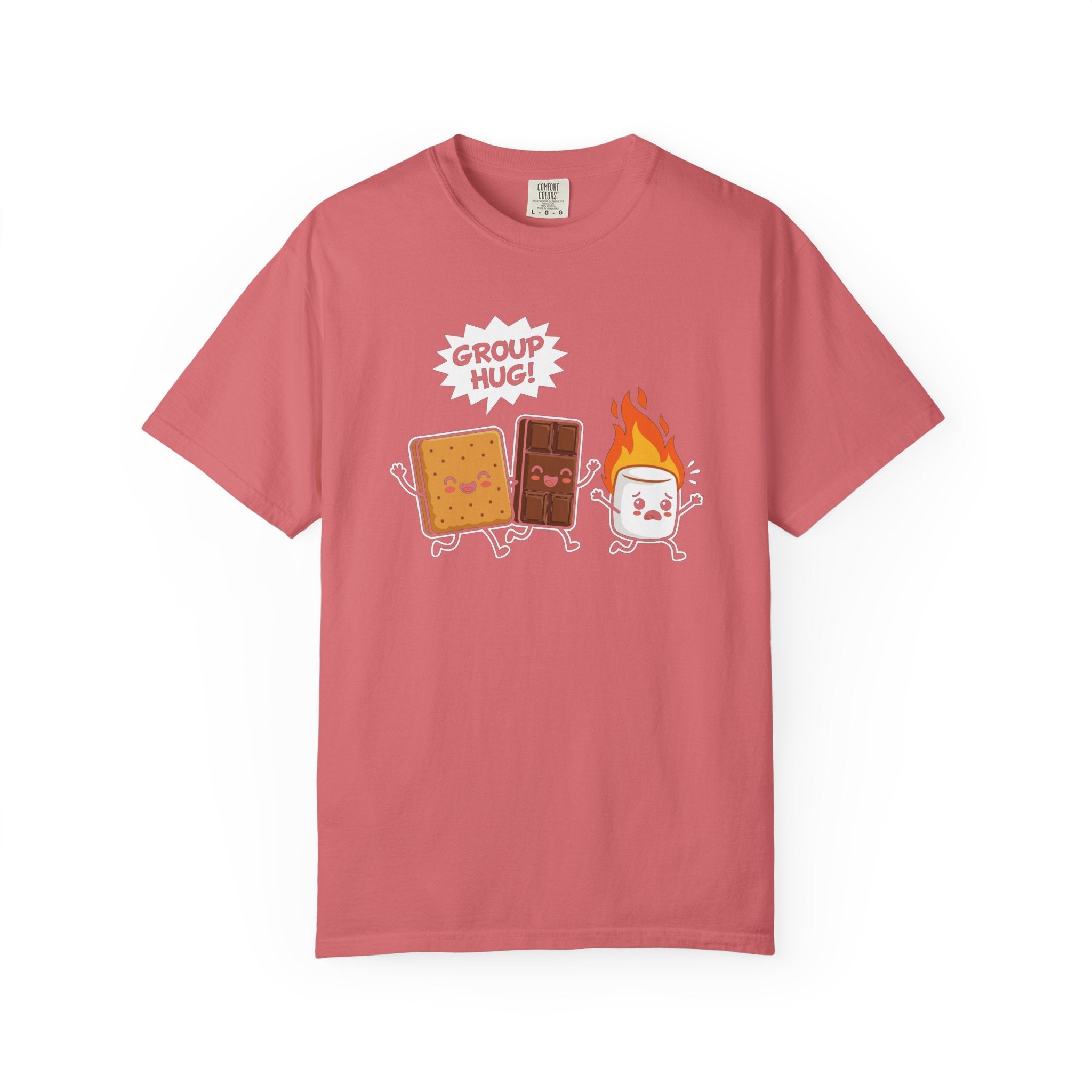S'mores Group Hug T-Shirt — Cute Campfire Marshmallow, Chocolate & Graham Tee