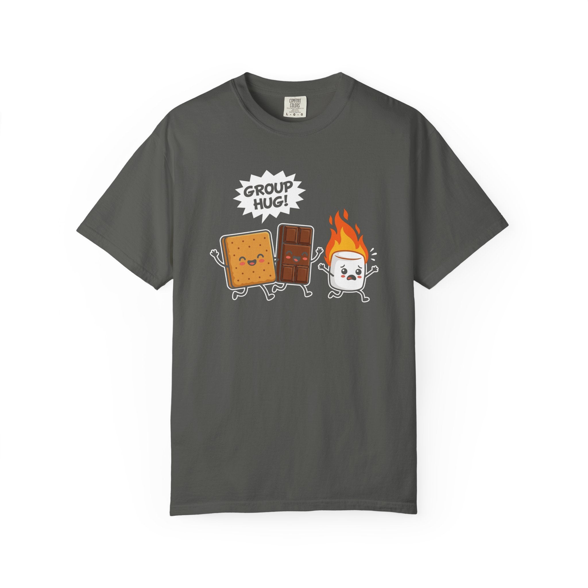 S'mores Group Hug T-Shirt — Cute Campfire Marshmallow, Chocolate & Graham Tee