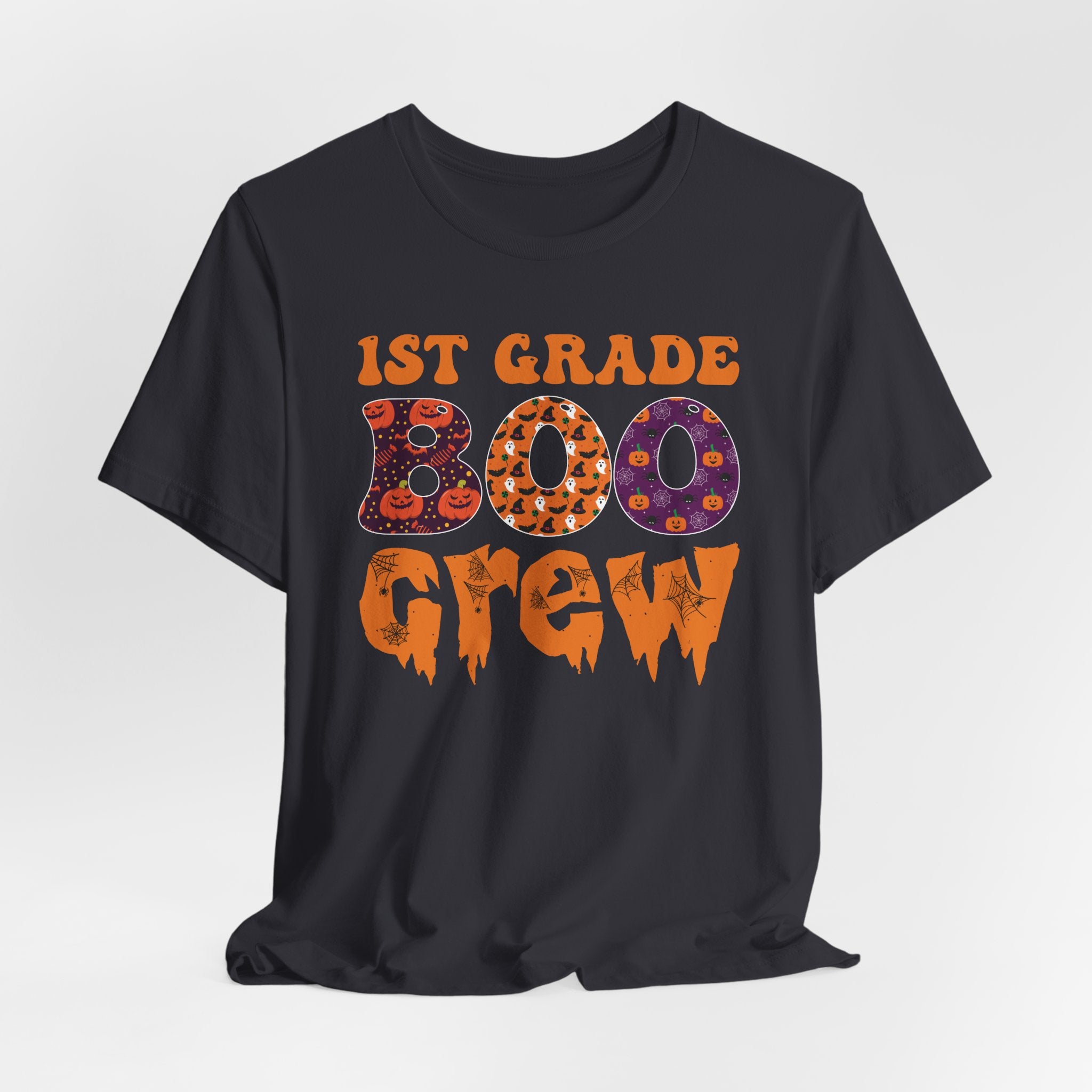 1st Grade Boo Crew Tee — Halloween Classroom Shirt