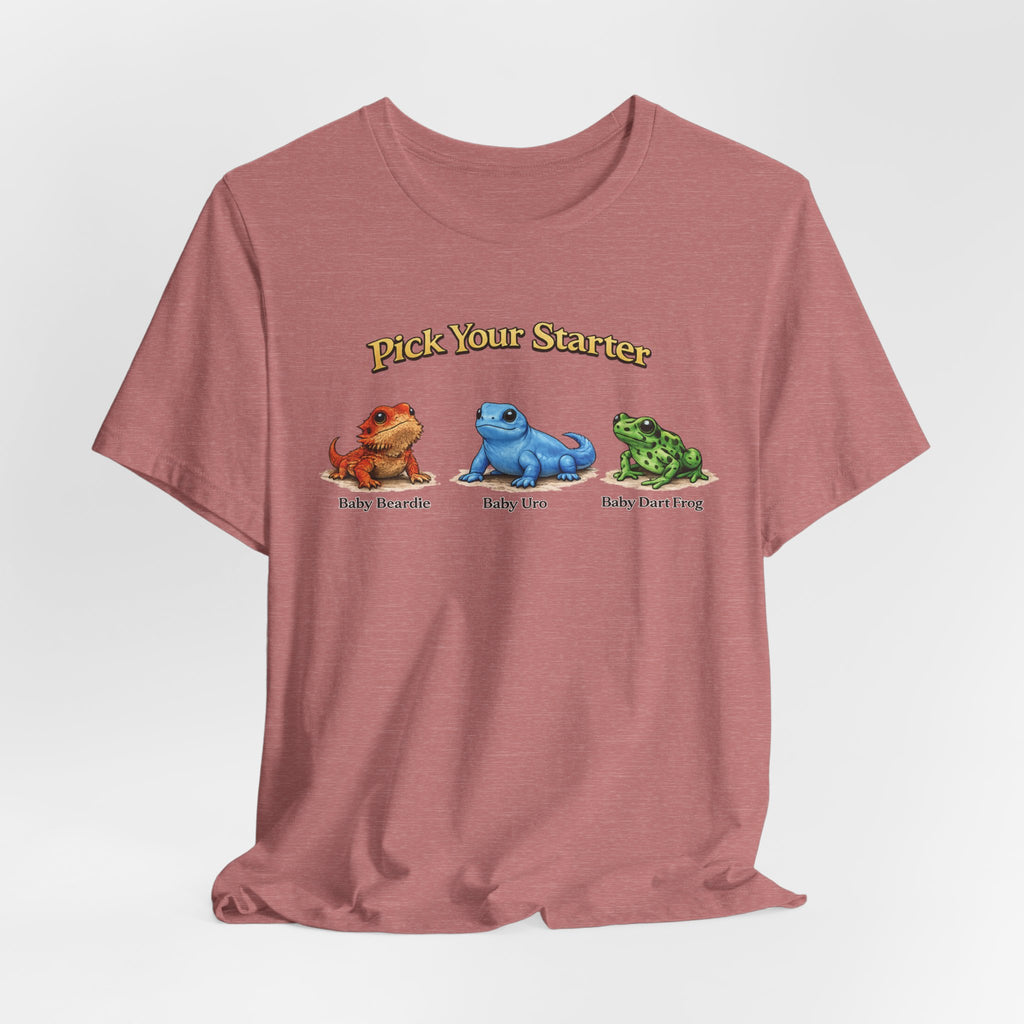 Pick Your Starter Baby Dragon Baby Lion Baby Deer Frog T-Shirt | Cute Creature Tee