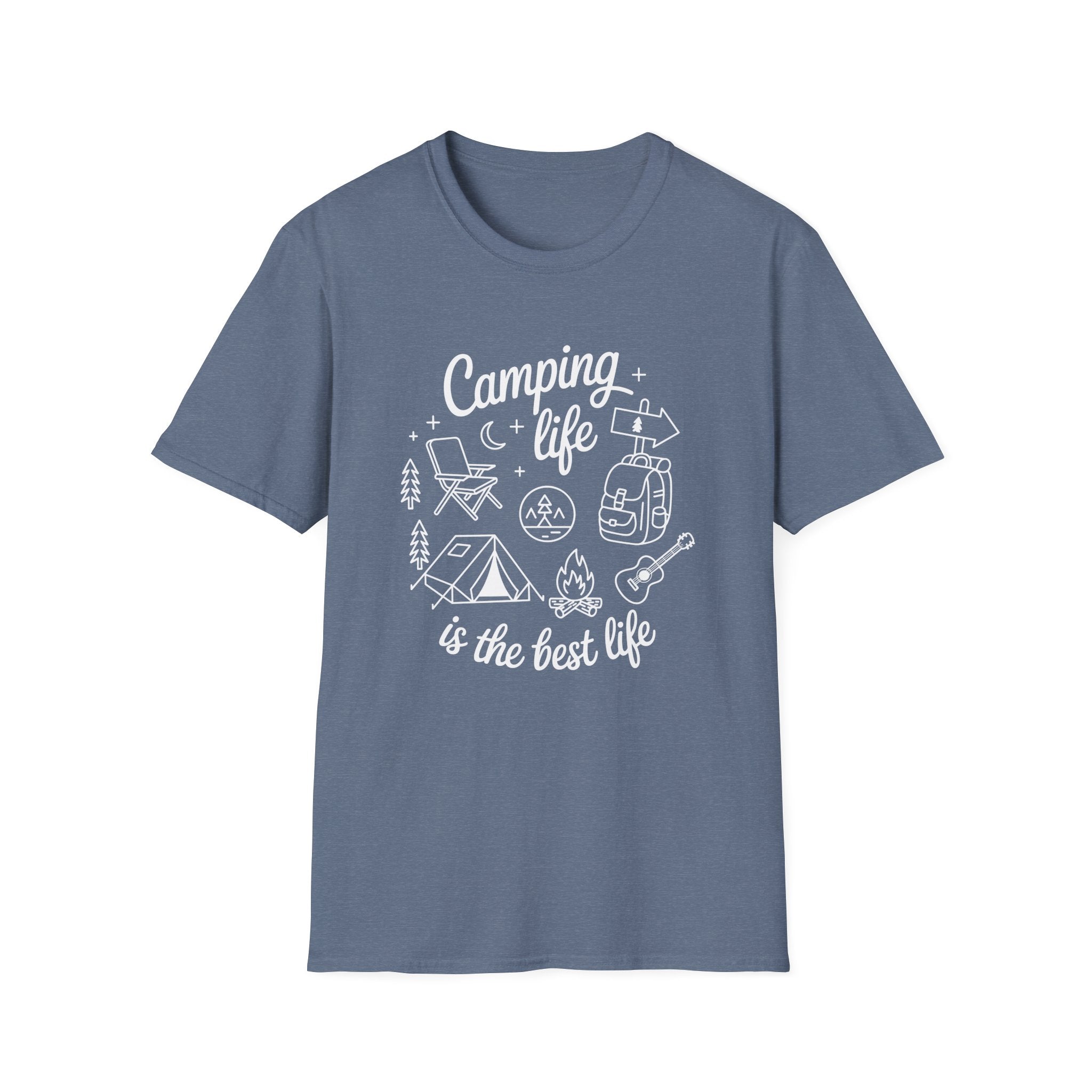 Camping Life T‑Shirt — “Camping Life is the Best Life” Outdoor Adventure Tee