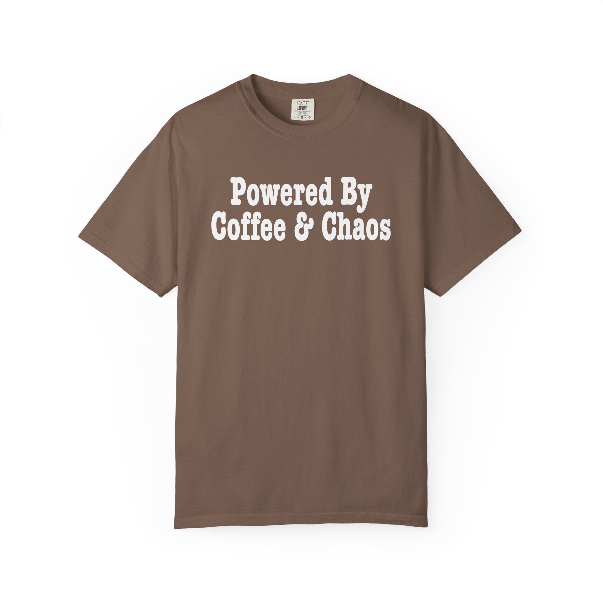Powered By Coffee & Chaos T-Shirt