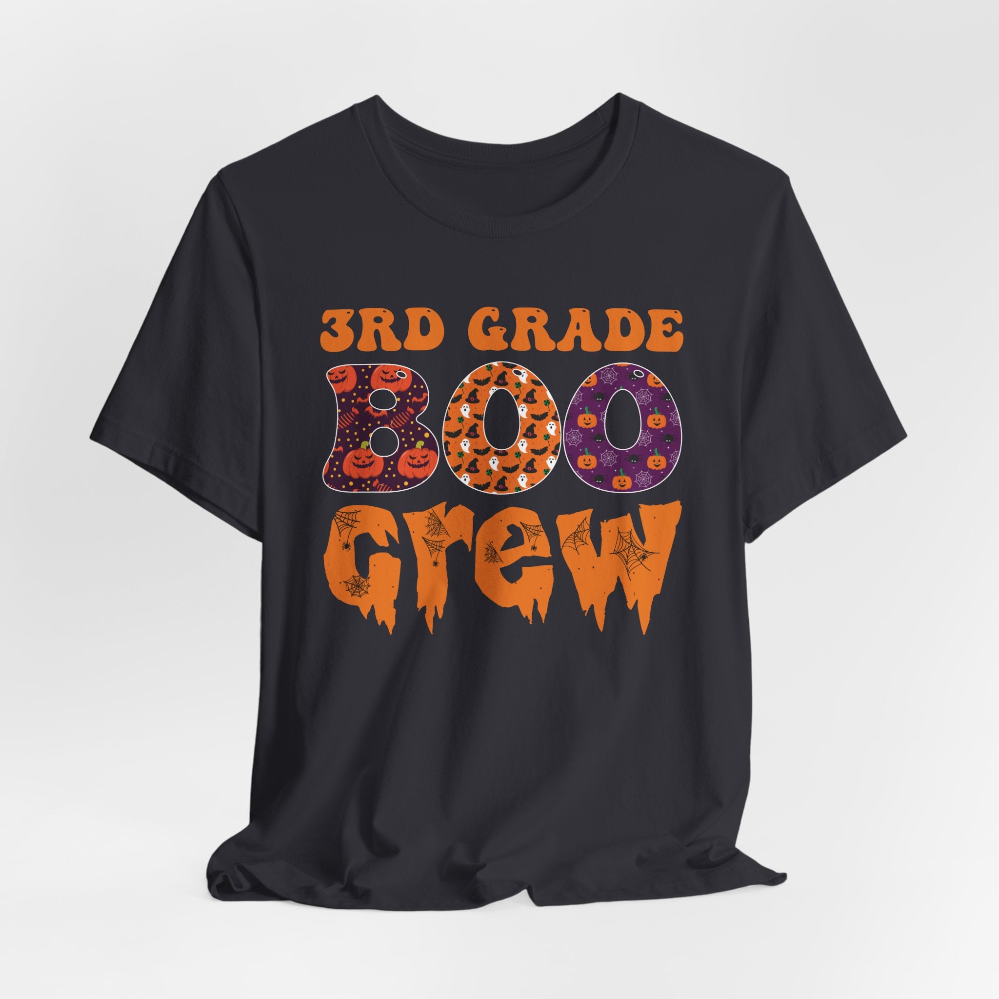 3rd Grade Boo Crew Tee — Halloween Classroom Shirt