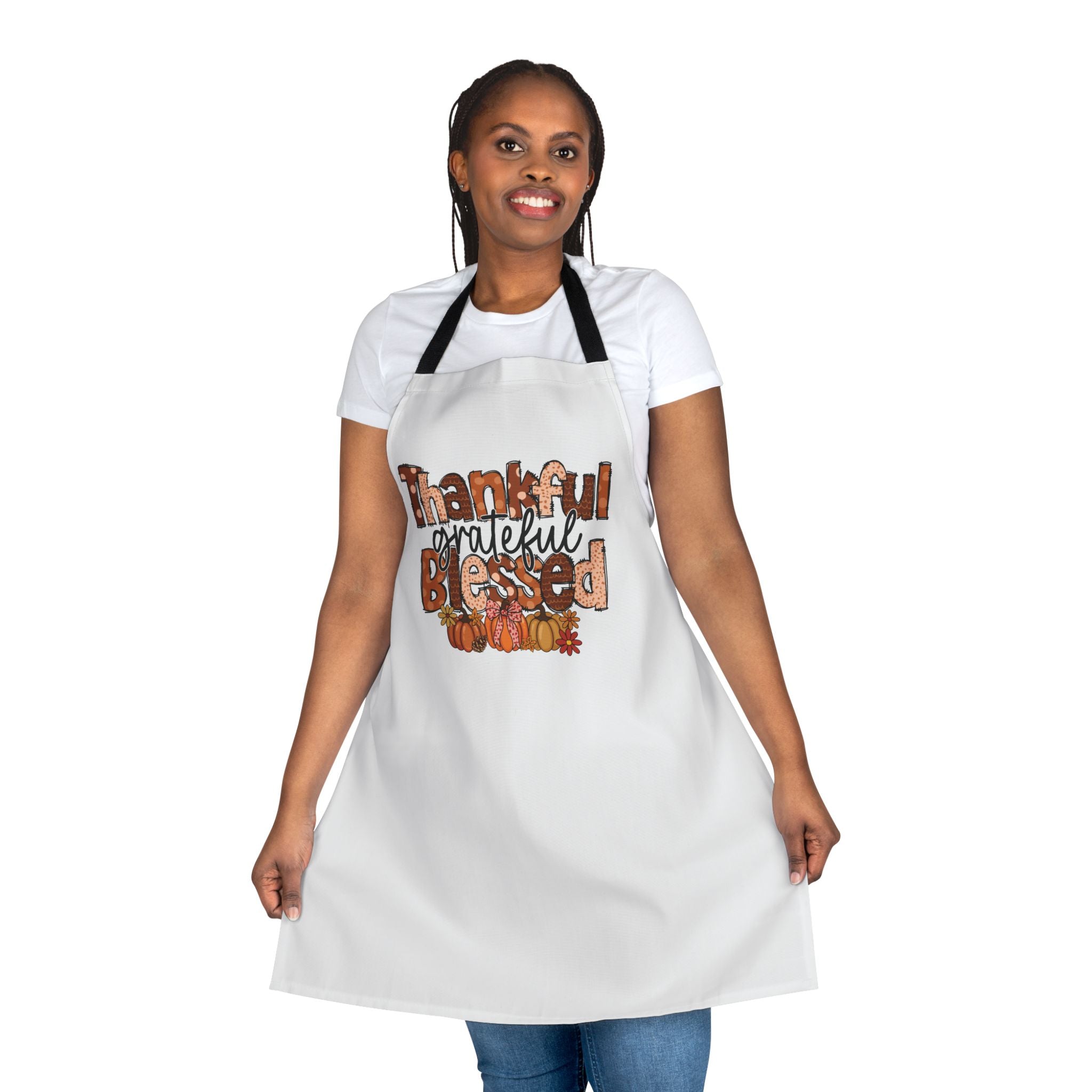 Thankful Grateful Blessed Apron for Home Chefs, Thanksgiving Kitchen Gift, Cooking Lovers Apron, Holiday Cooking Gear, Cute Cooking [...]