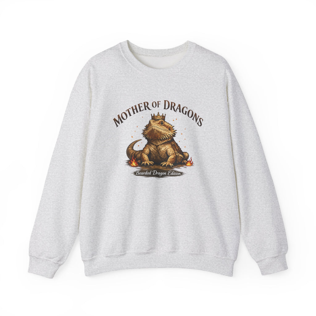 Mother of Dragons Crewneck Sweatshirt | Cute Dragon Illustration