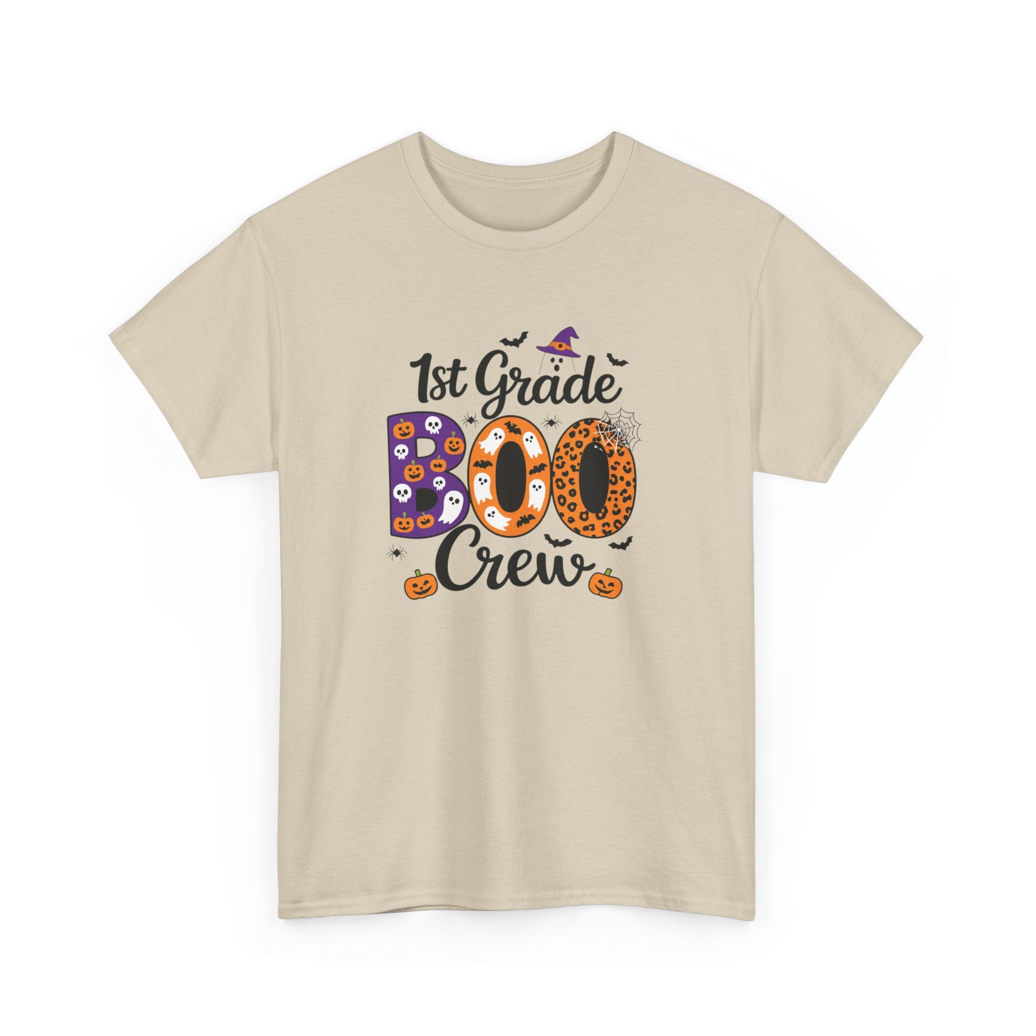 1st Grade Boo Crew T-Shirt — Halloween Classroom Tee