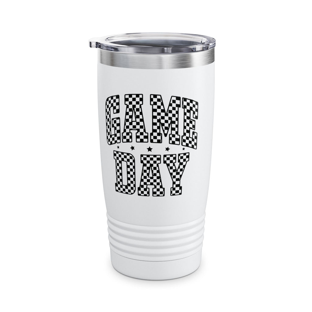 Game Day Ringneck Tumbler - 20oz Insulated Travel Mug, Sport Fan Gift, Tailgate Essential, Birthday, Holiday Drinkware