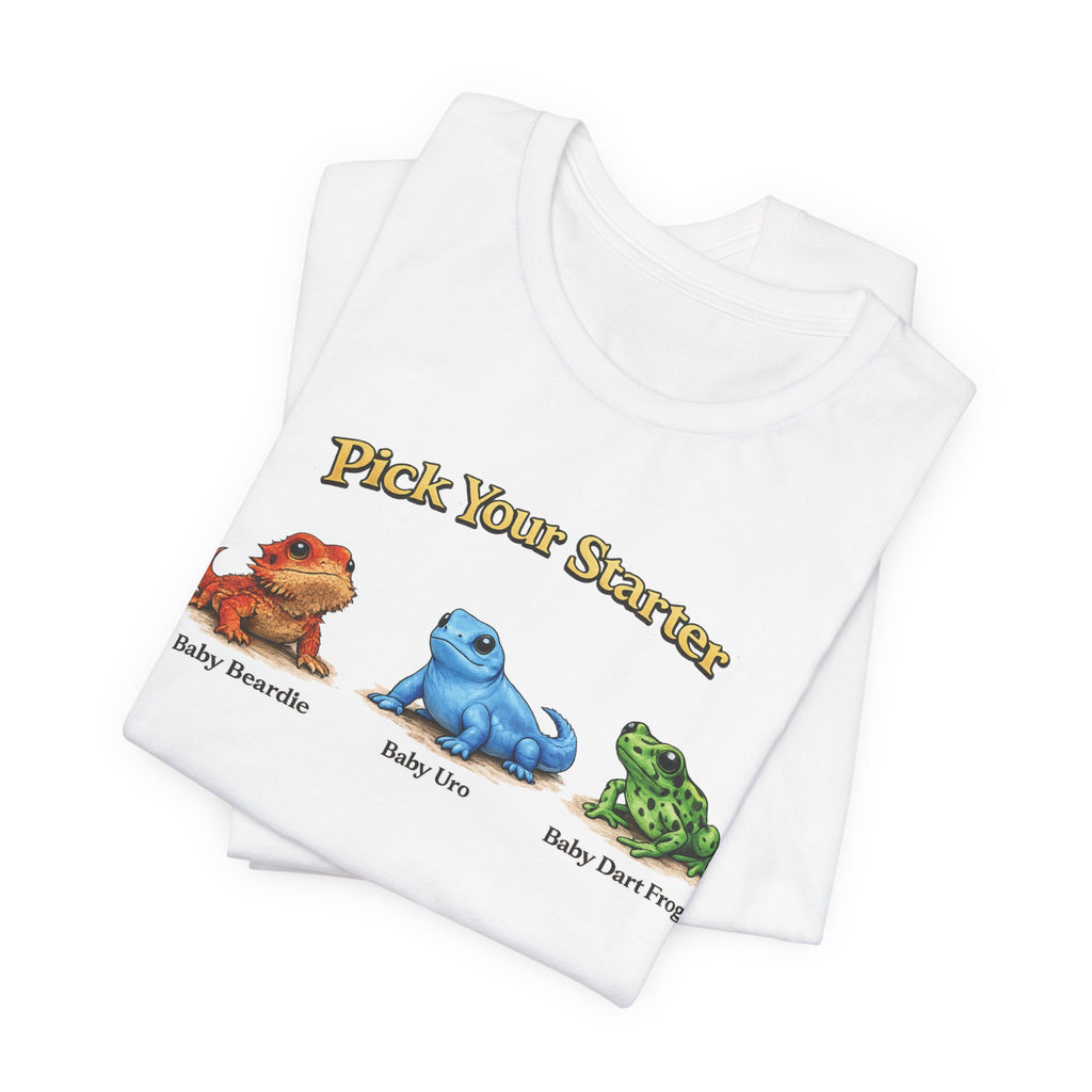 Pick Your Starter Baby Dragon Baby Lion Baby Deer Frog T-Shirt | Cute Creature Tee