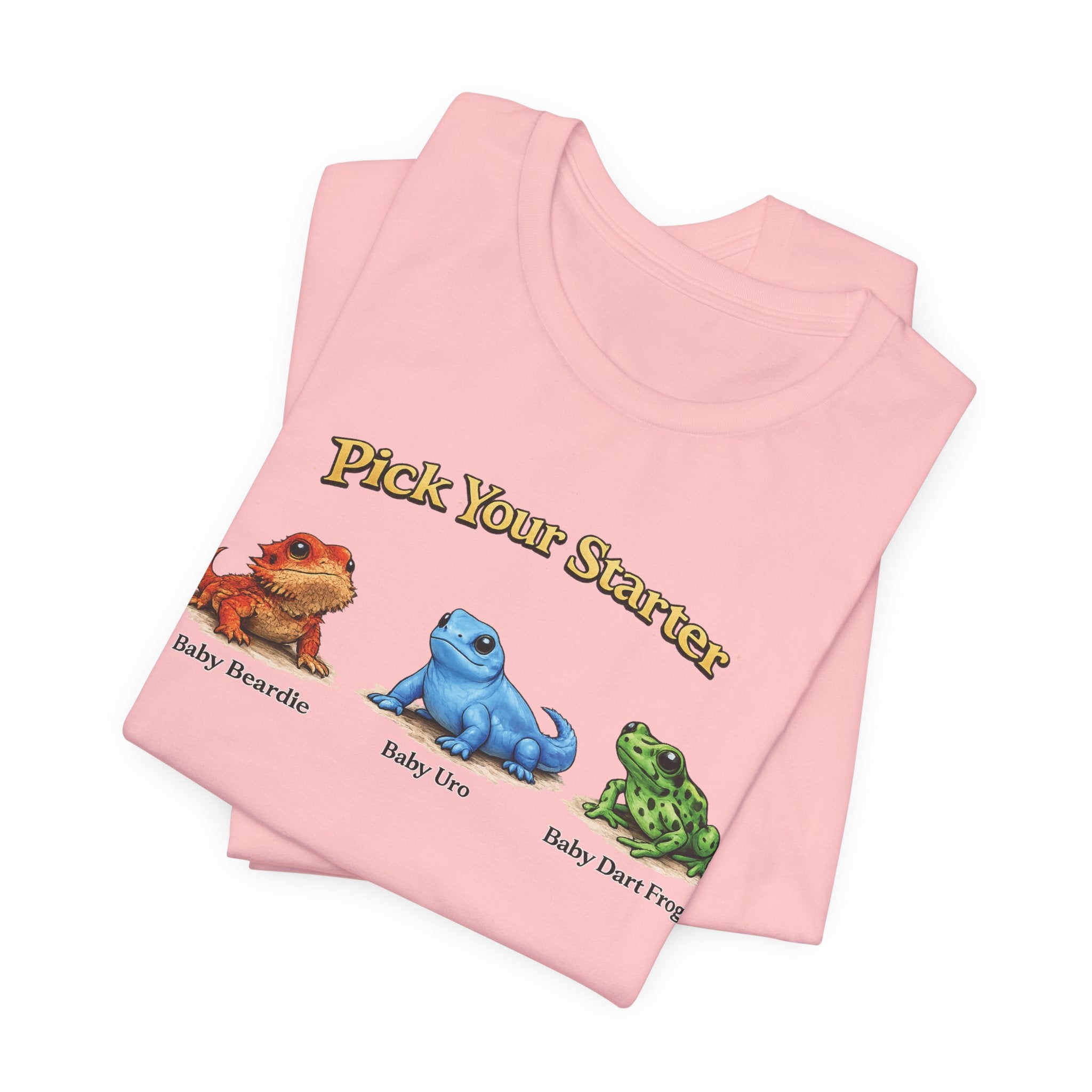 Pick Your Starter Baby Dragon Baby Lion Baby Deer Frog T-Shirt | Cute Creature Tee