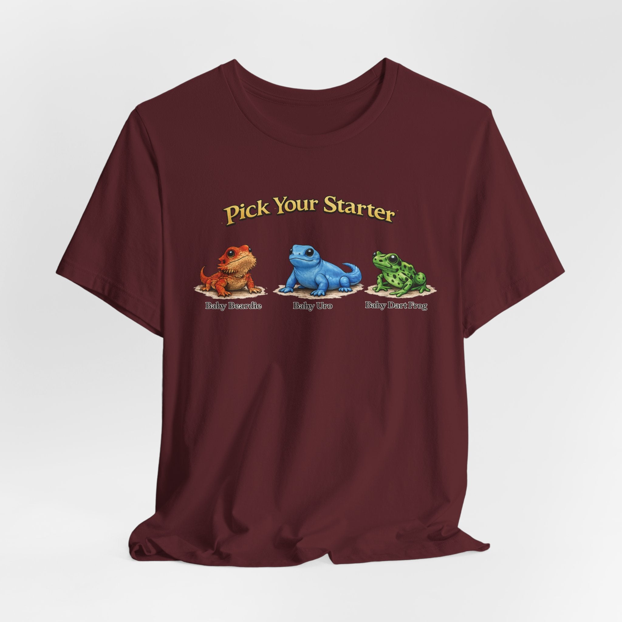 Pick Your Starter Baby Dragon Baby Lion Baby Deer Frog T-Shirt | Cute Creature Tee