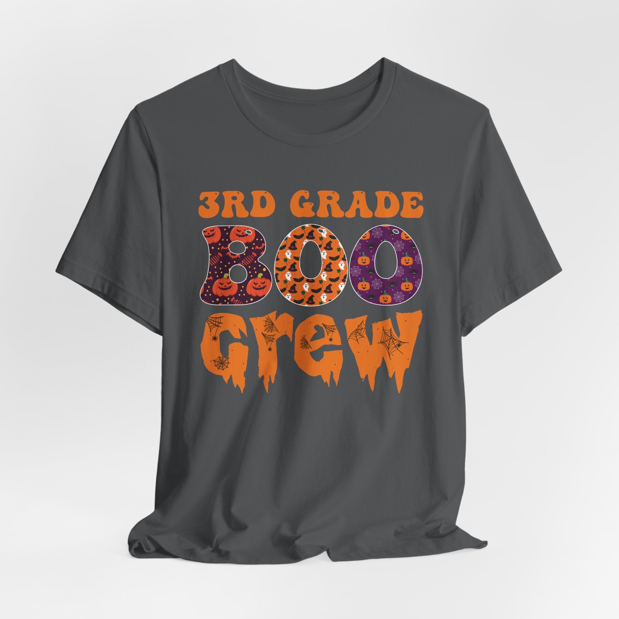 3rd Grade Boo Crew Tee — Halloween Classroom Shirt