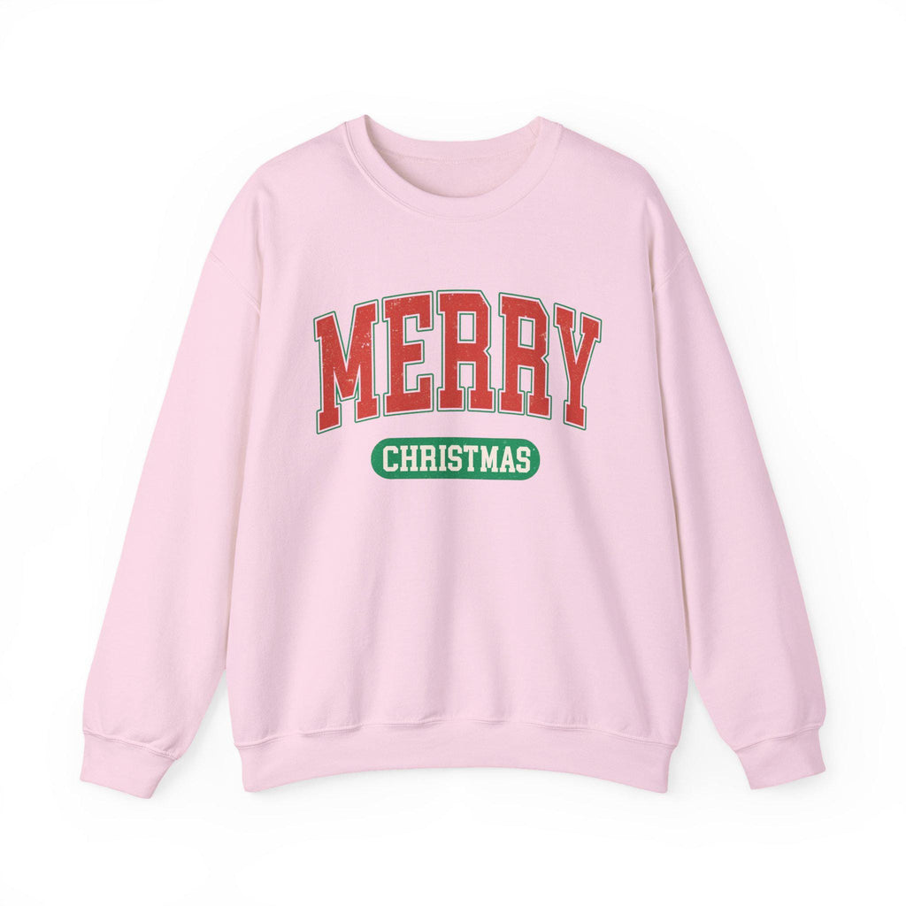 Merry Christmas Sweatshirt, Unisex Crewneck, Holiday Apparel, Cozy Winter Wear, Christmas Fashion