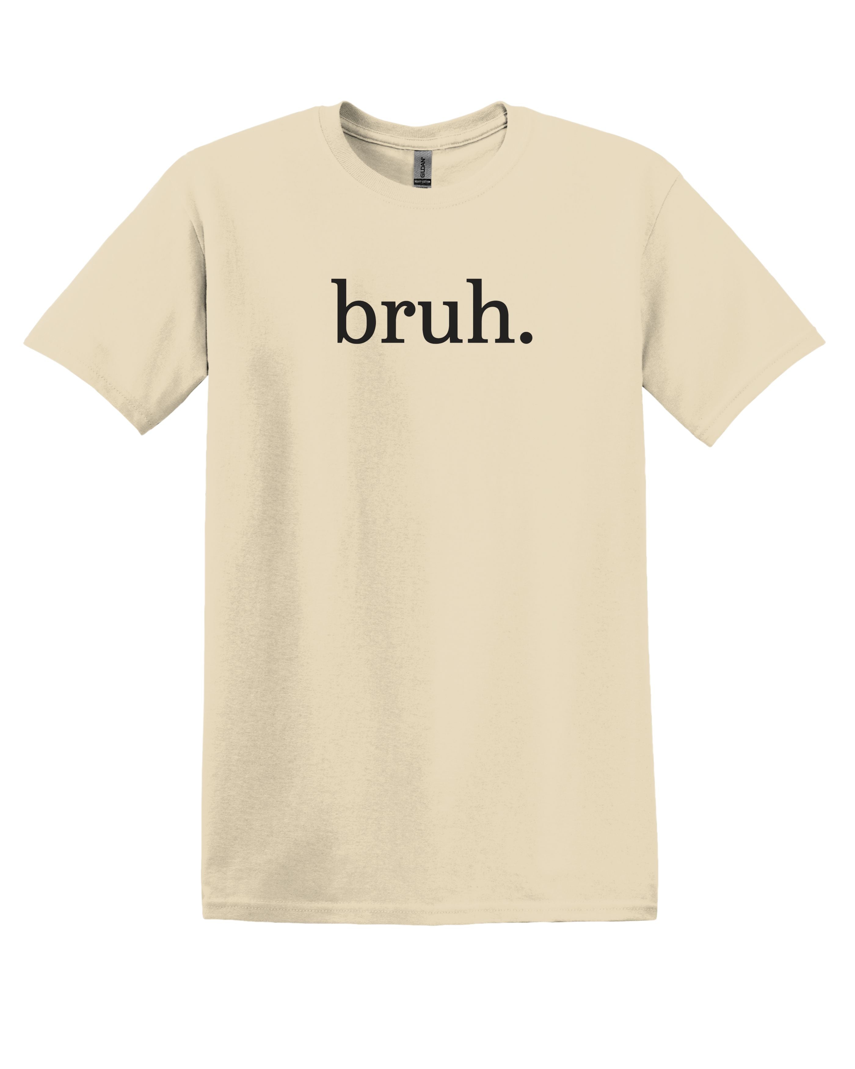 bruh. | Minimalist Funny Graphic Tee | Sarcastic T-Shirt | Unisex Softstyle | Meme Gift