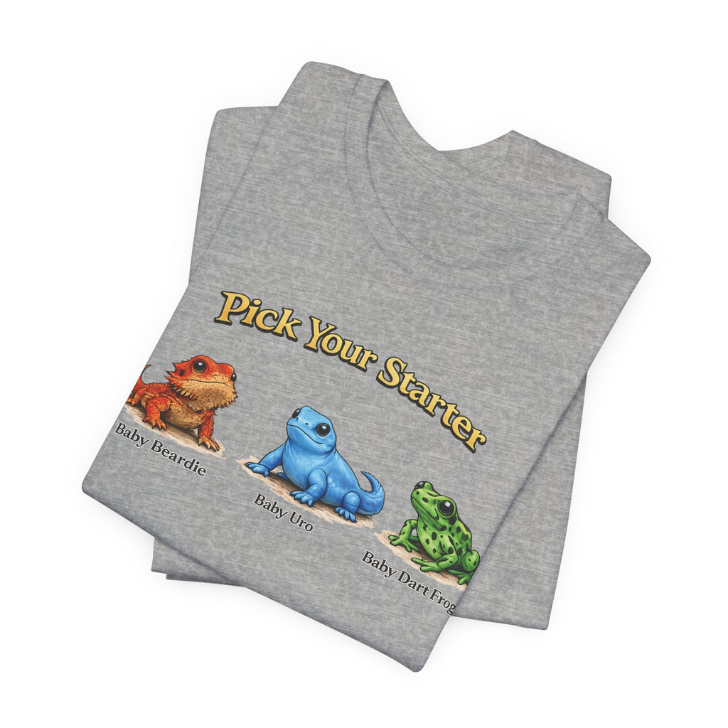 Pick Your Starter Baby Dragon Baby Lion Baby Deer Frog T-Shirt | Cute Creature Tee