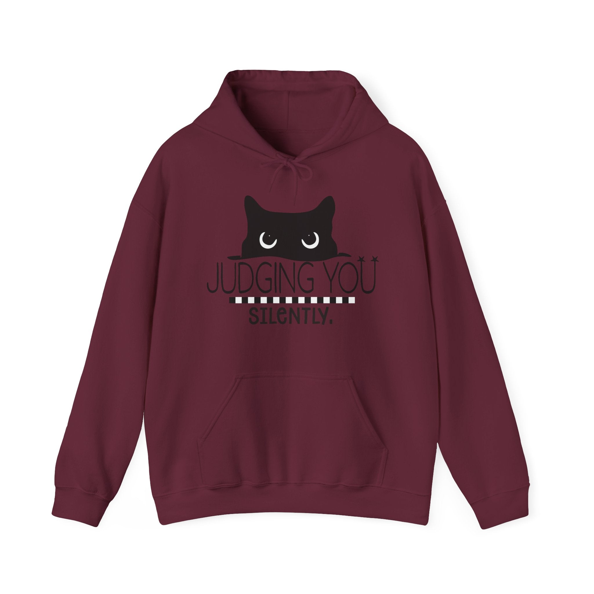 Judging You Silently cat hoodie | Hoodie