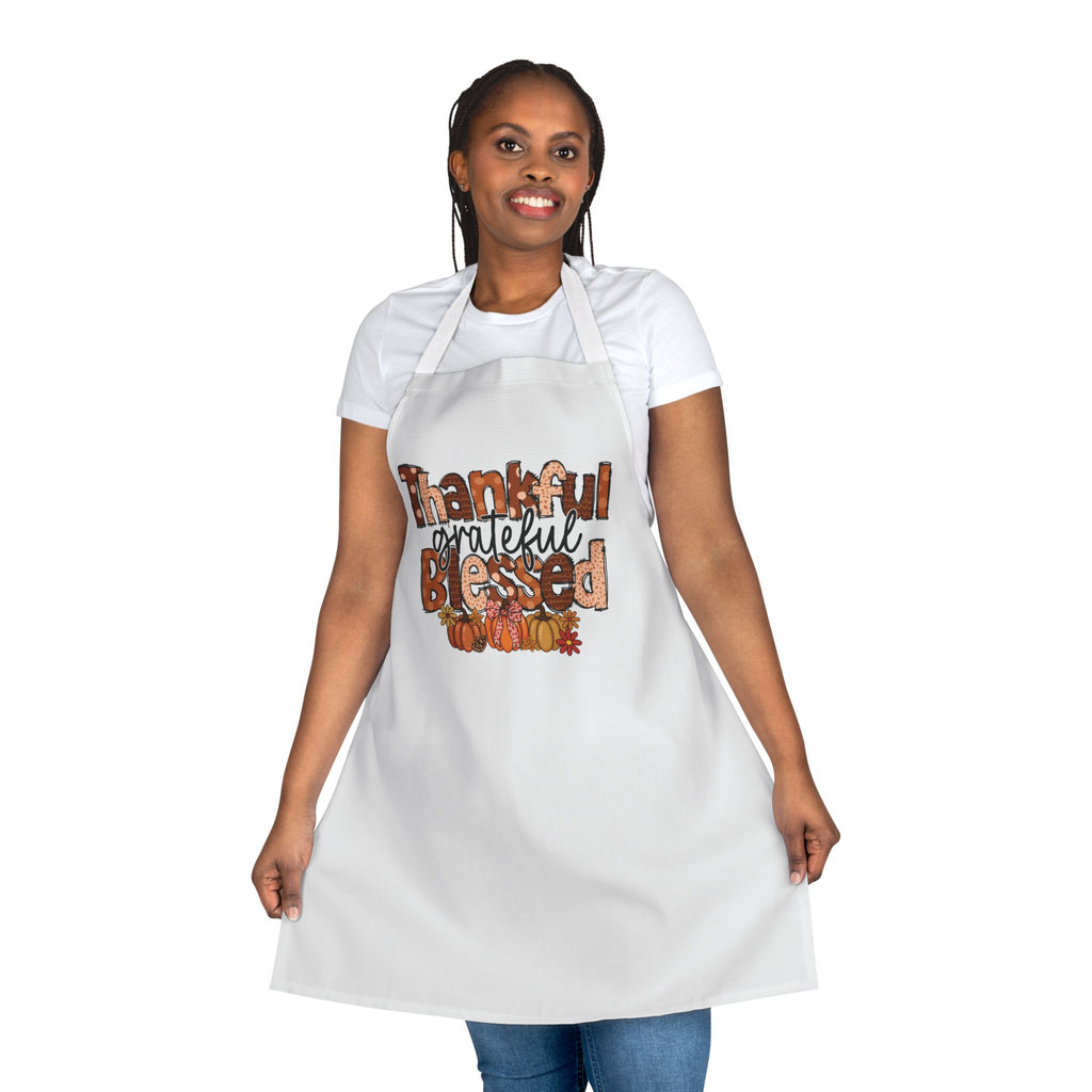 Thankful Grateful Blessed Apron for Home Chefs, Thanksgiving Kitchen Gift, Cooking Lovers Apron, Holiday Cooking Gear, Cute Cooking [...]