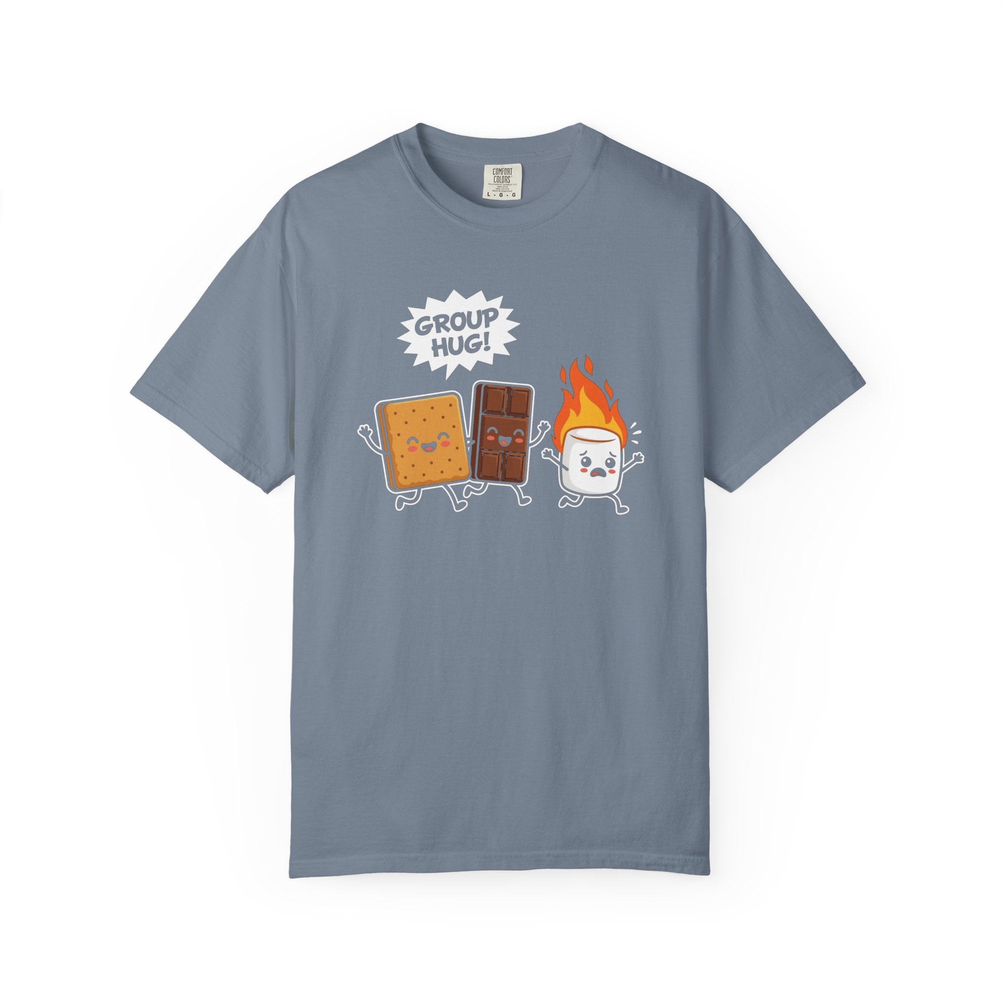 S'mores Group Hug T-Shirt — Cute Campfire Marshmallow, Chocolate & Graham Tee