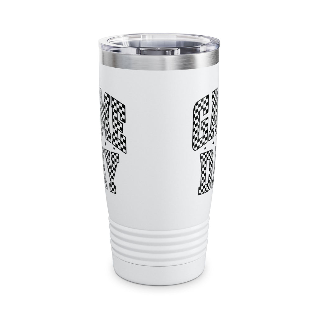 Game Day Ringneck Tumbler - 20oz Insulated Travel Mug, Sport Fan Gift, Tailgate Essential, Birthday, Holiday Drinkware
