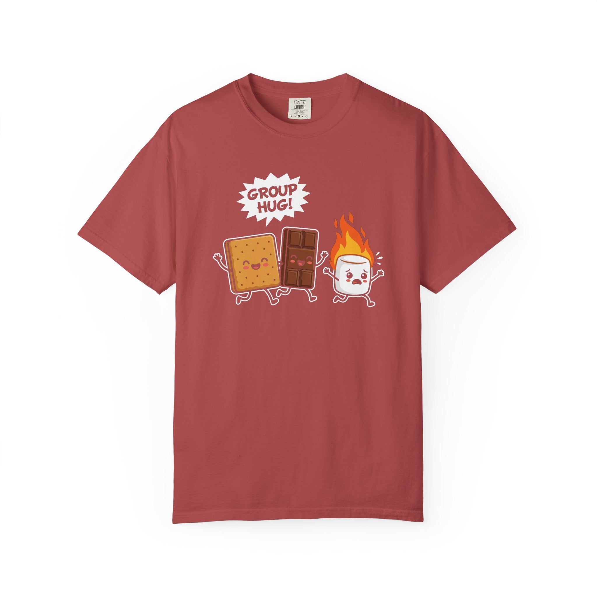 S'mores Group Hug T-Shirt — Cute Campfire Marshmallow, Chocolate & Graham Tee
