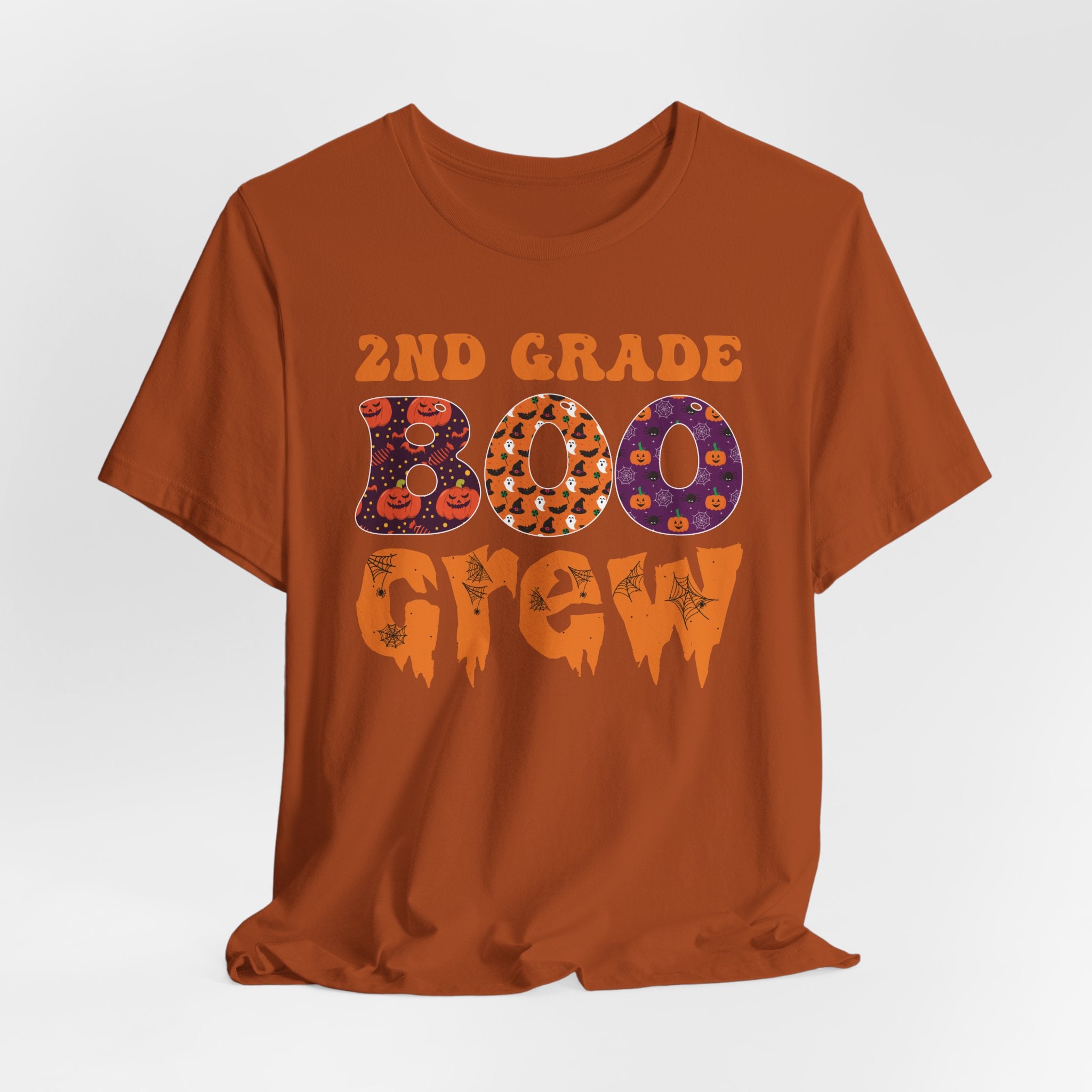 2nd Grade Boo Crew Tee — Halloween Classroom Shirt