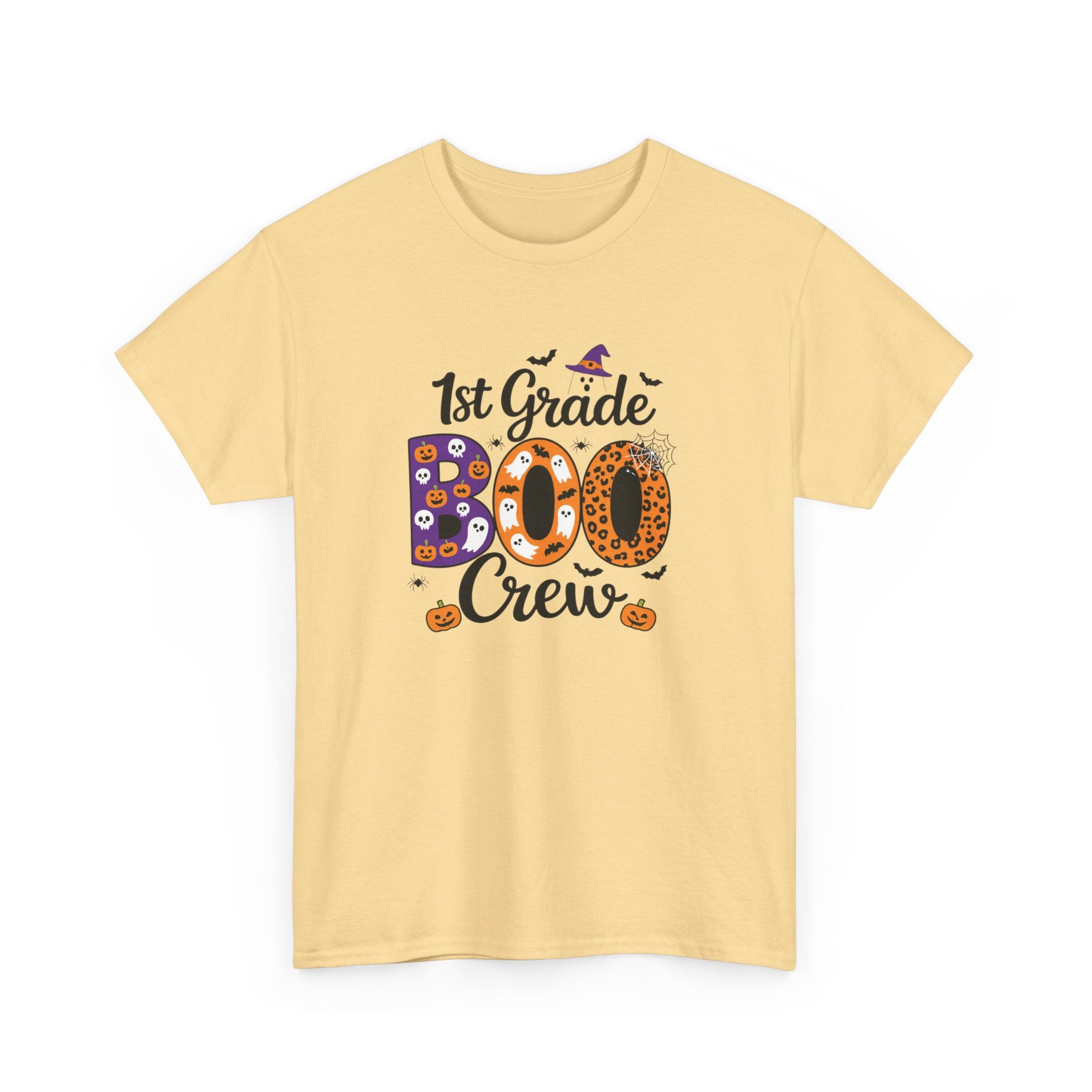 1st Grade Boo Crew T-Shirt — Halloween Classroom Tee