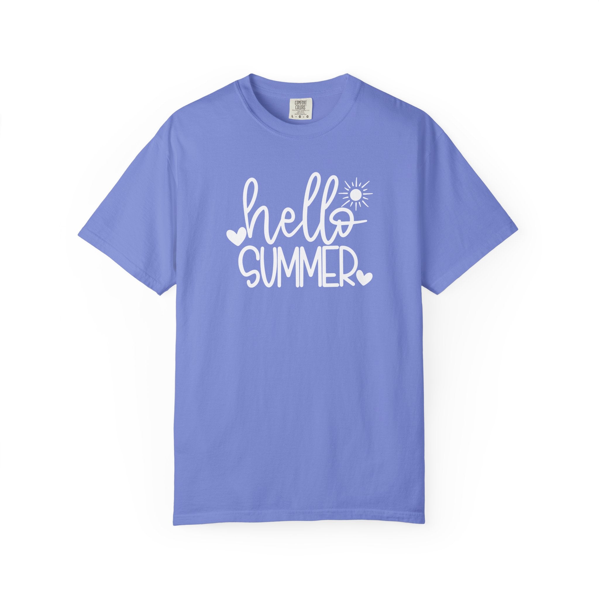 Hello Summer Comfort Colors Graphic T-Shirt