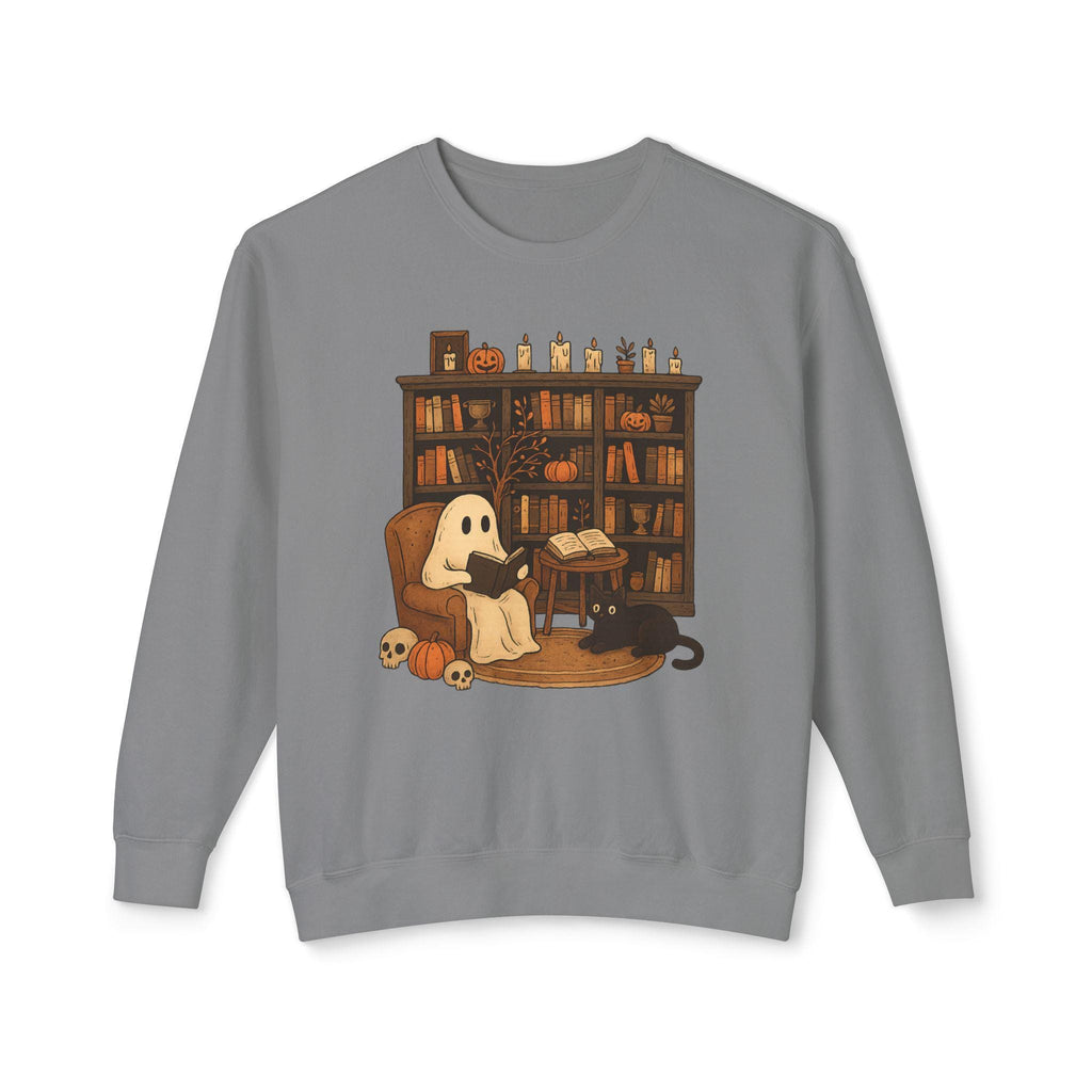Spooky Literature Crewneck Sweatshirt | Cozy Halloween Apparel, Book Lover Gift, Autumn Fashion