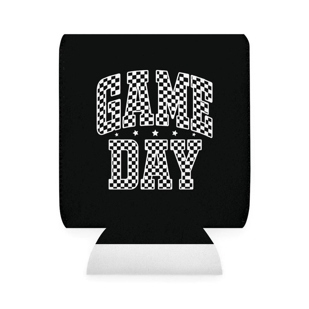 Game Day Can Cooler Sleeve, Party Beverage Holder, Tailgating Accessory, Sports Fan Gift, Outdoor BBQ Cooler