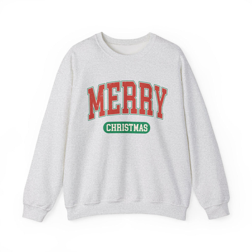 Merry Christmas Sweatshirt, Unisex Crewneck, Holiday Apparel, Cozy Winter Wear, Christmas Fashion