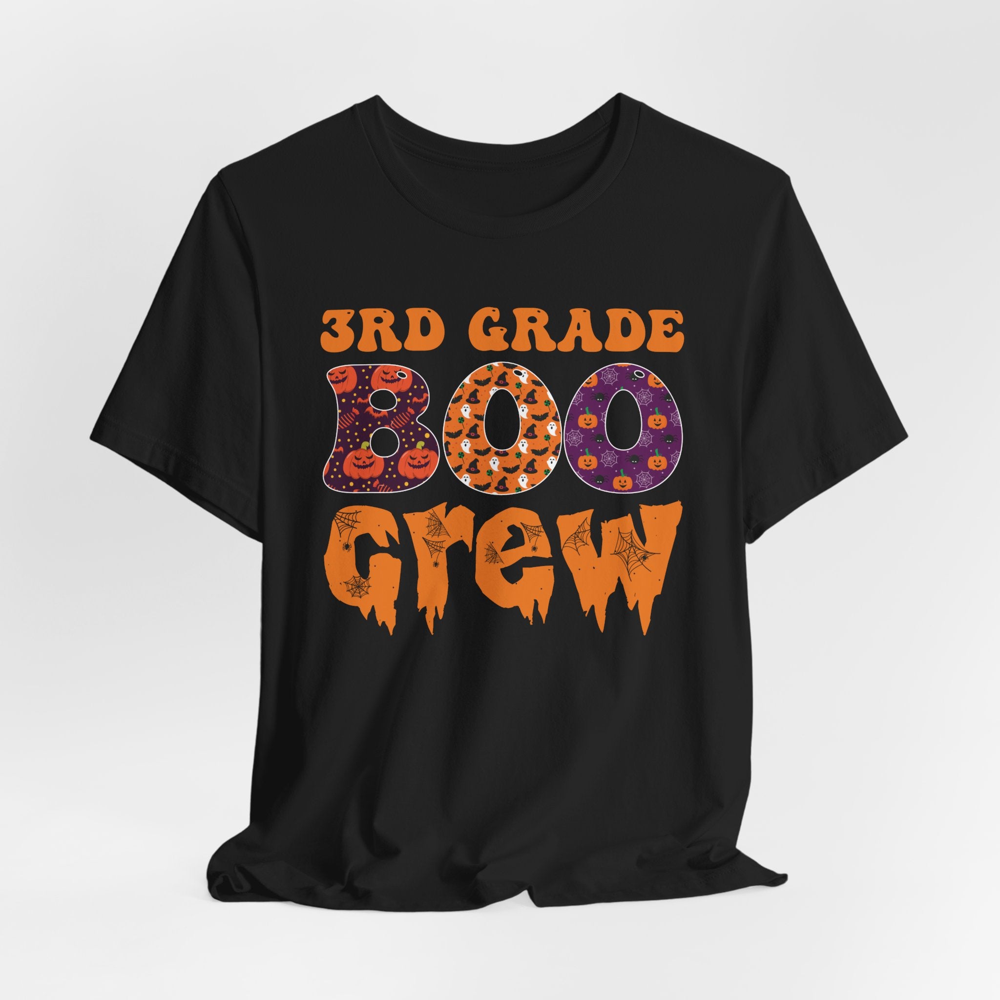 3rd Grade Boo Crew Tee — Halloween Classroom Shirt