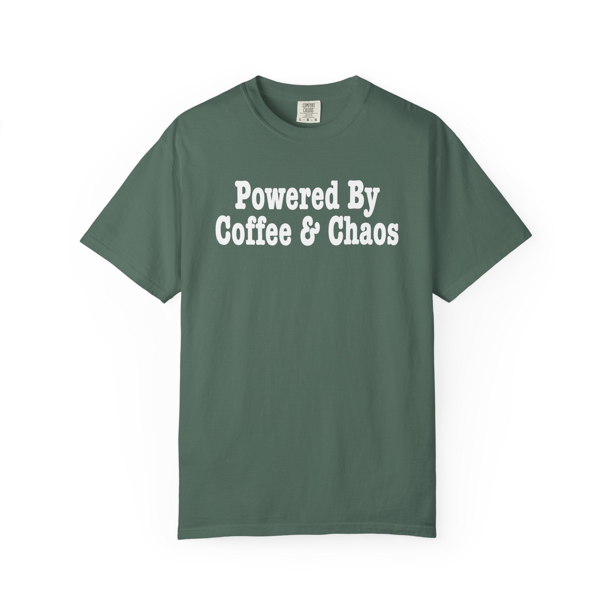 Powered By Coffee & Chaos T-Shirt