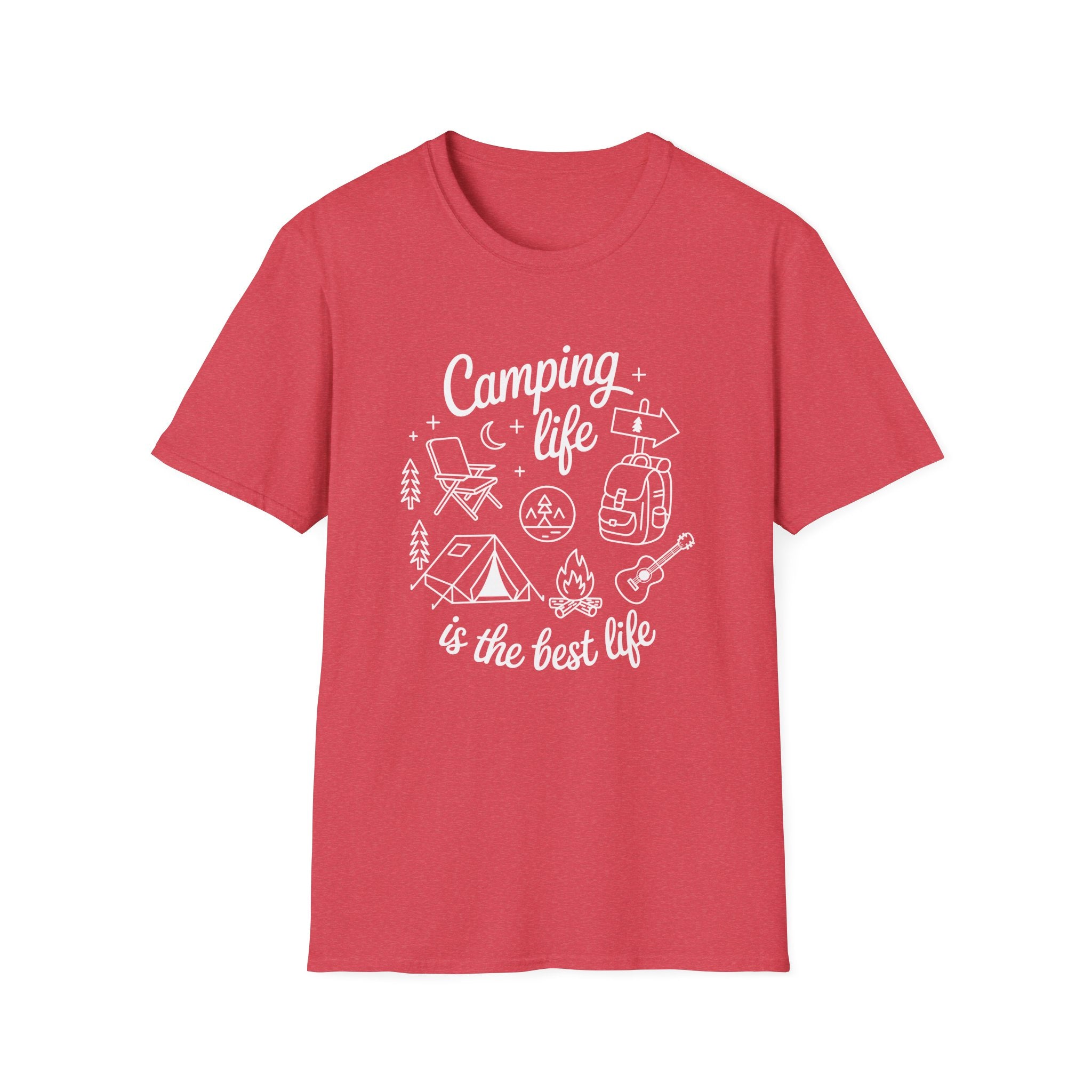 Camping Life T‑Shirt — “Camping Life is the Best Life” Outdoor Adventure Tee