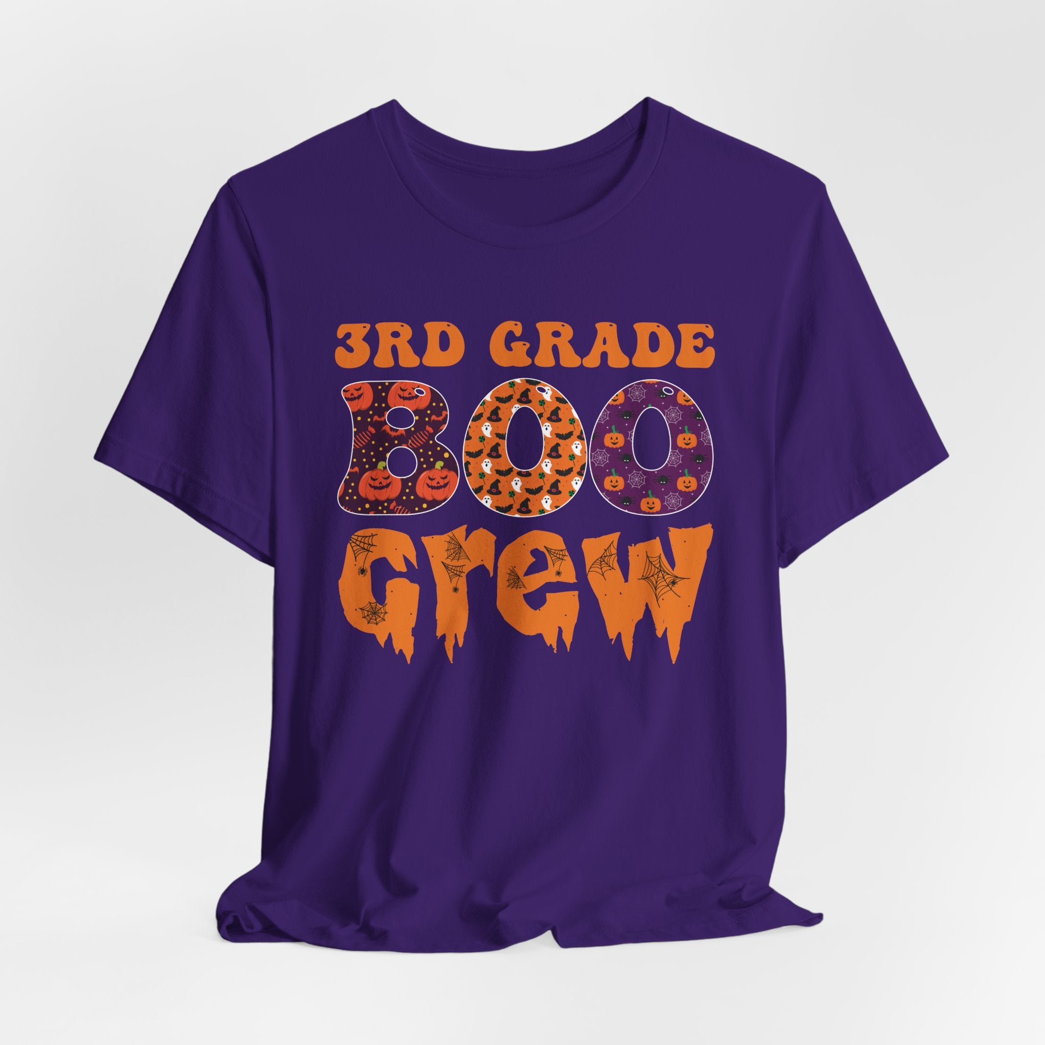 3rd Grade Boo Crew Tee — Halloween Classroom Shirt
